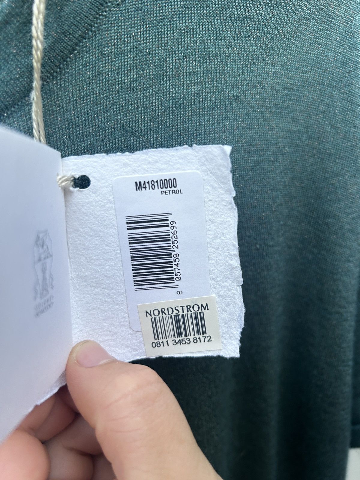 Brunello Cucinelli Brunello Cucinelli Sparkling Cashmere and Silk Top Size M / US 6-8 / IT 42-44 - 6 Thumbnail