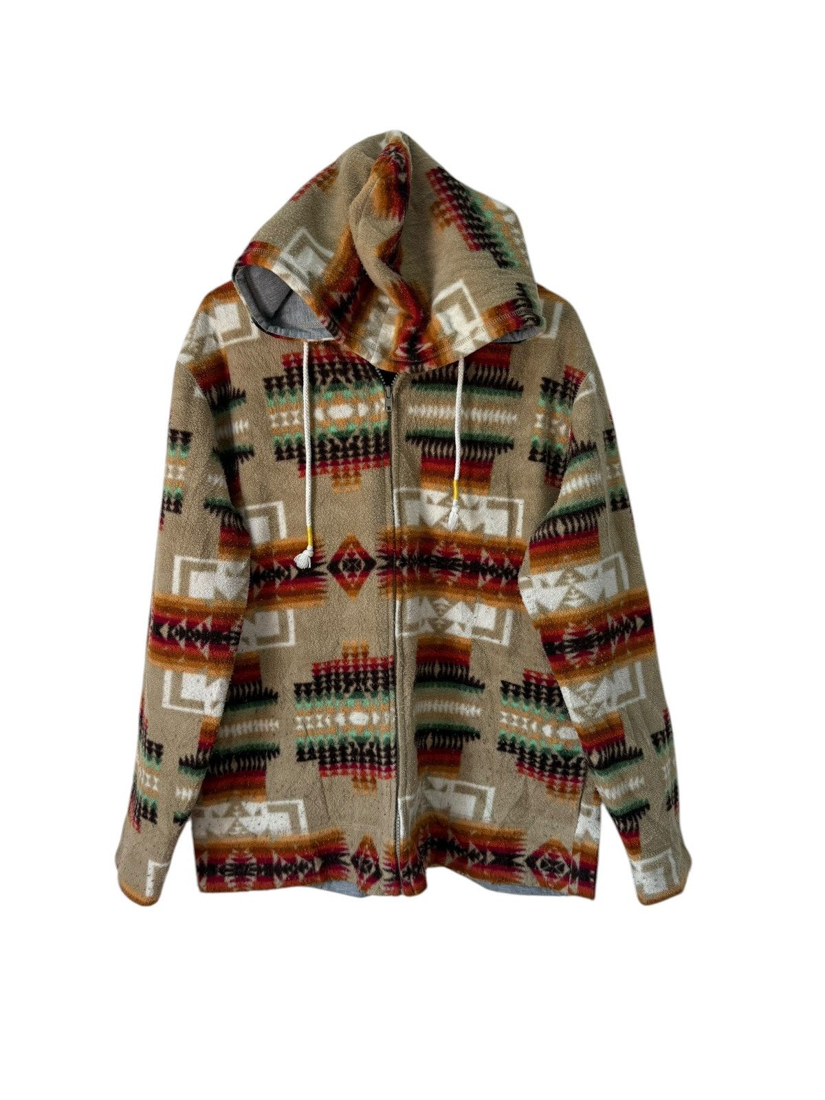 Icy Rabbit Navajo Zipper Fleece Pay Day RABBITS Union Made Aztec Style Size US M / EU 48-50 / 2 - 2 Thumbnail