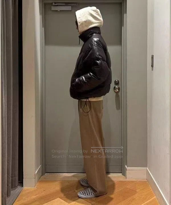 Beams Japan lightweight warm puffer jacket with stand collar. Size US M / EU 48-50 / 2 - 8 Thumbnail
