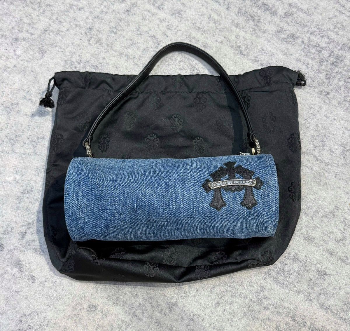 Chrome Hearts Chrome Hearts Grinds denim bag Size ONE SIZE - 1 Thumbnail