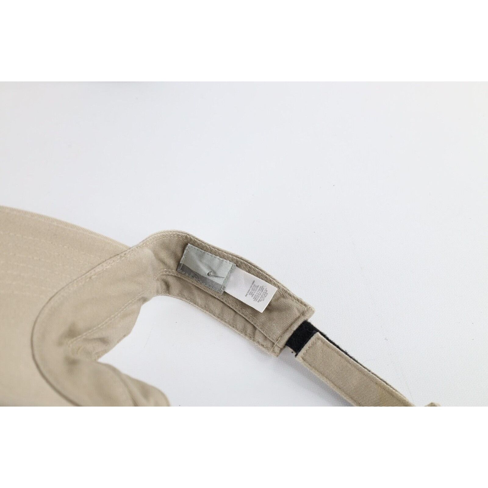 Nike × Vintage Vintage Y2K Nike Block Letter Travis Scott Mini Swoosh Visor Size ONE SIZE - 8 Thumbnail