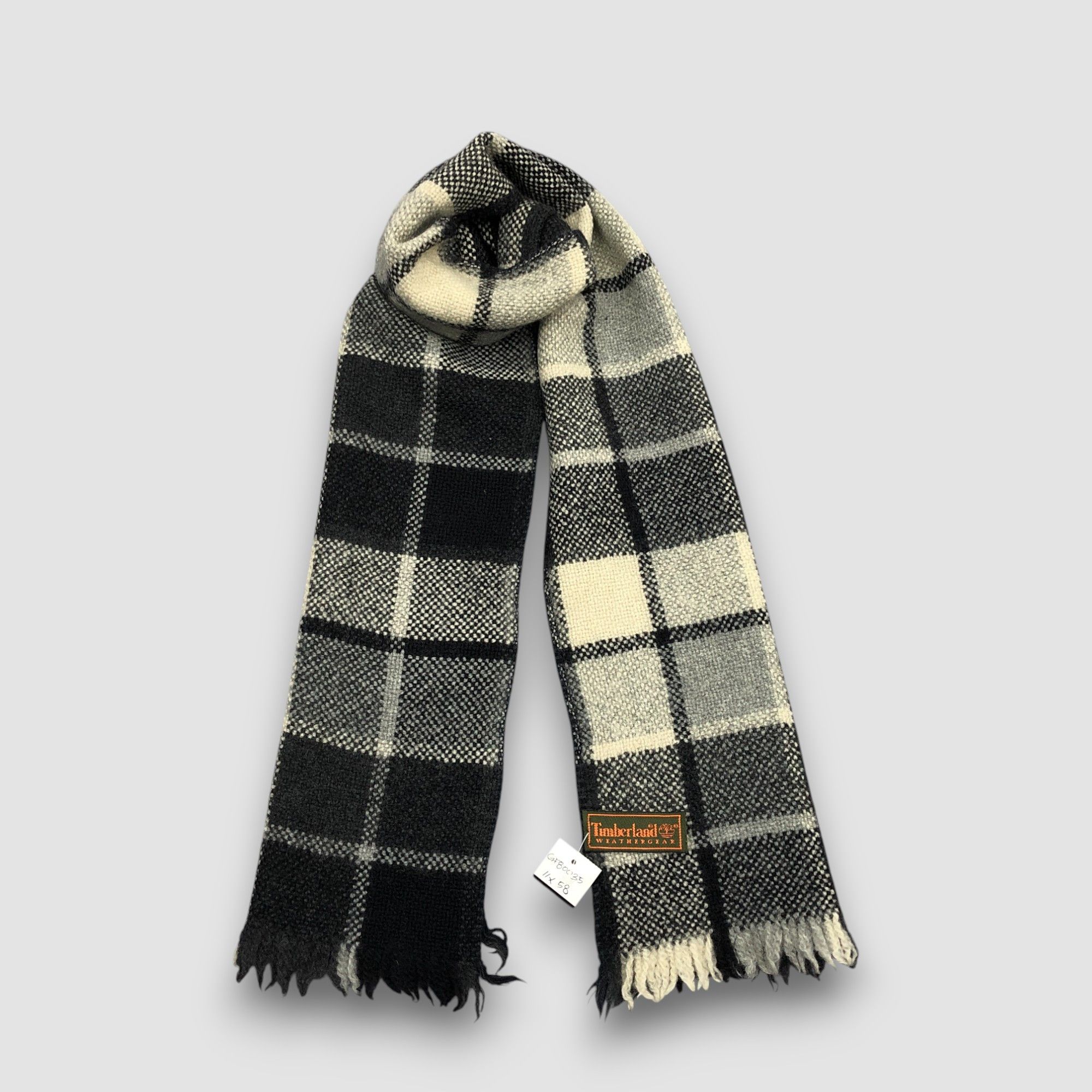 Timberland Vintage Timberland Scarf Muffler Knit Wool Cashmere Scarves Size ONE SIZE - 1 Thumbnail