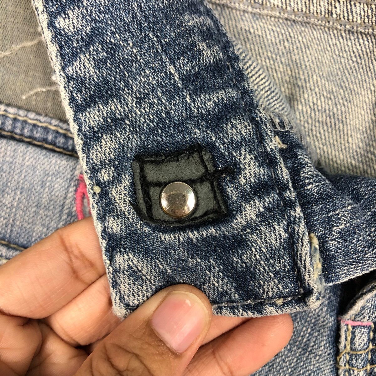 COOLA Distressed Washed Flare Jeans – Early 2000s