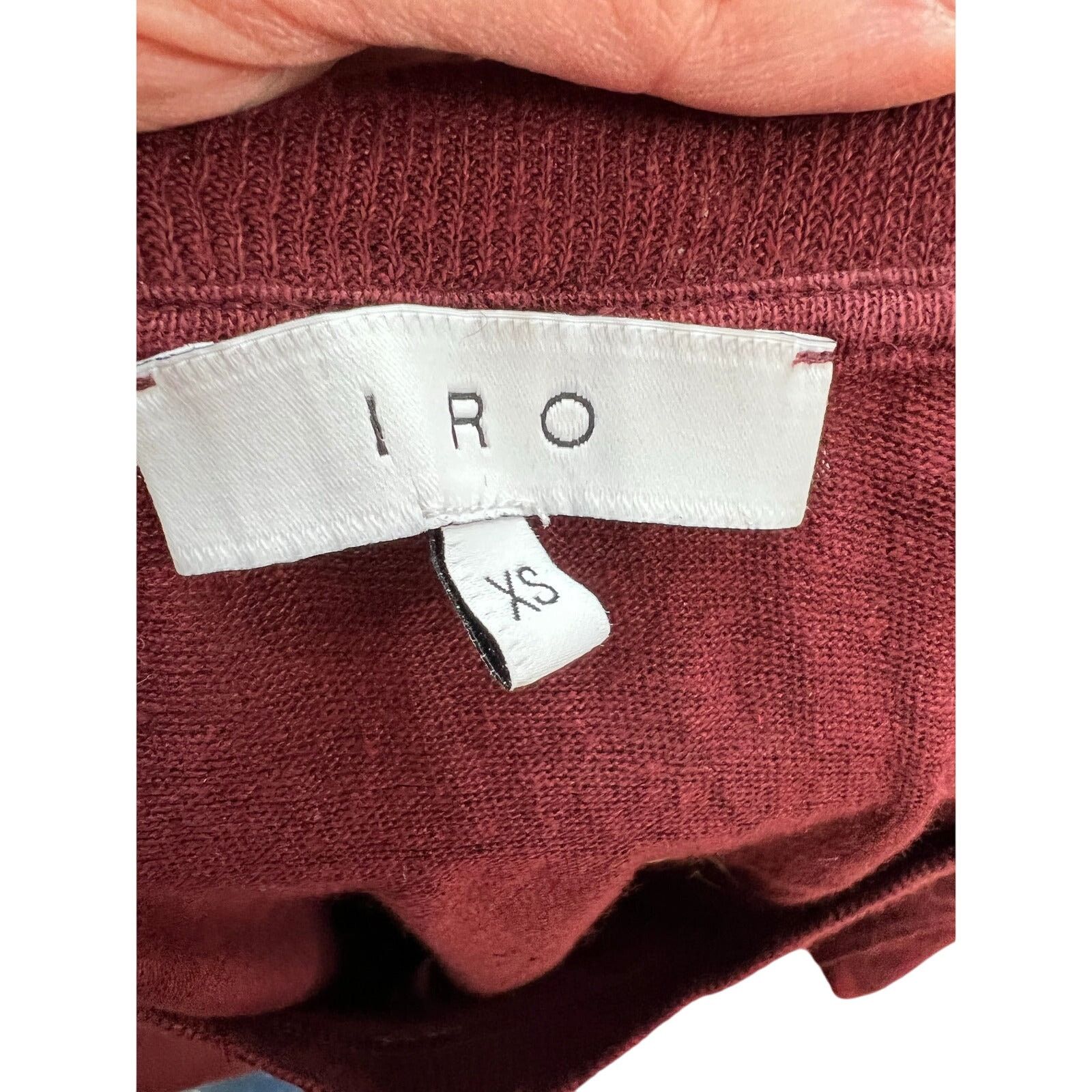 Iro IRO Paris distressed linen tee sz XSmall Size XS / US 0-2 / IT 36-38 - 7 Thumbnail