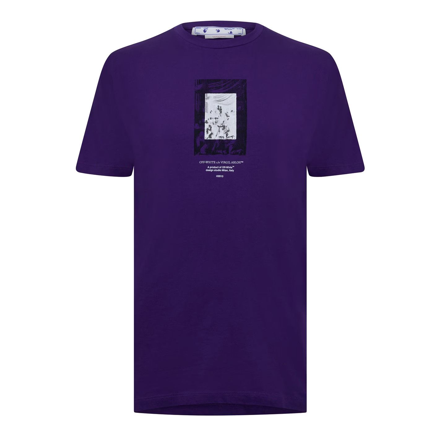 o1g2r1mq0226 Mirror T-Shirt In Purple
