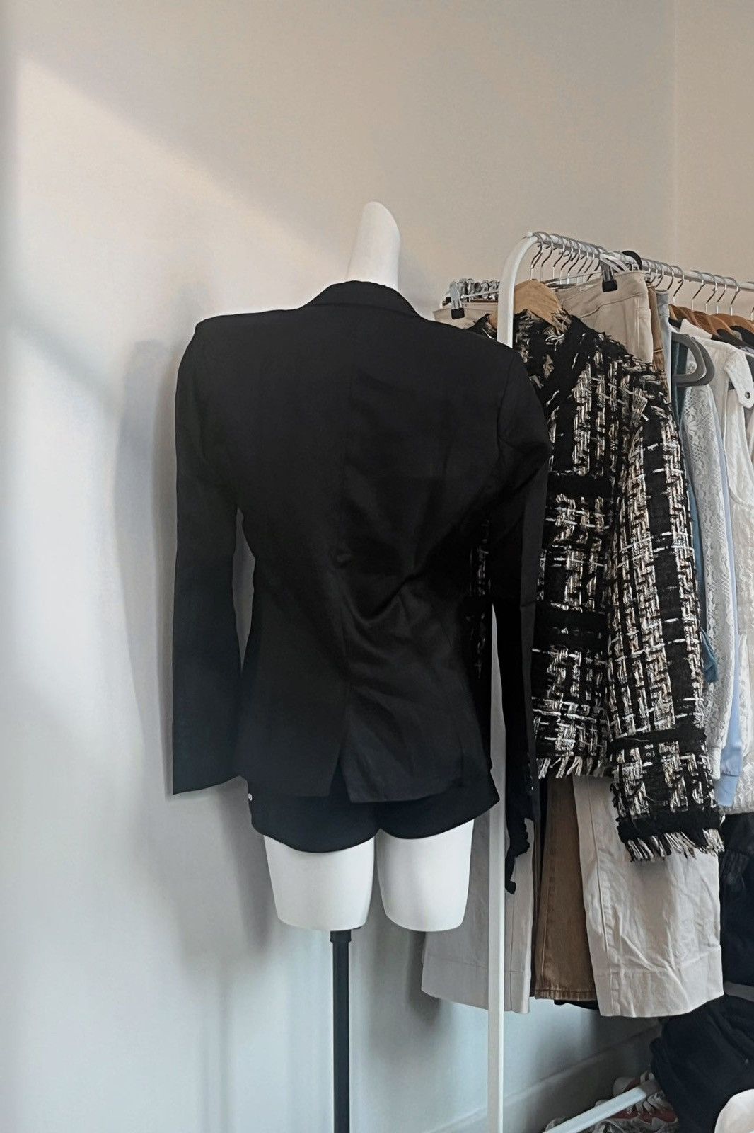 Other Casual business style embroidered black suit jacket Size M / US 6-8 / IT 42-44 - 2 Thumbnail