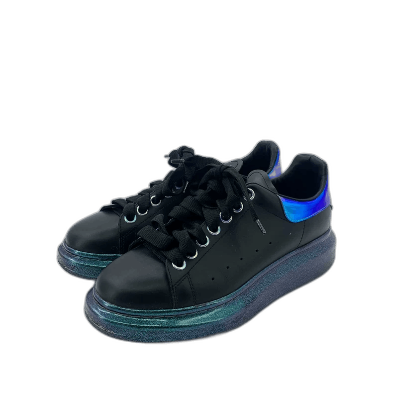 Alexander McQueen Alexander McQueen Alexander McQueen Size 38.5 Color-blocked Thick Sole Laced Casual Shoes Size US 6 / EU 39 - 1 Thumbnail