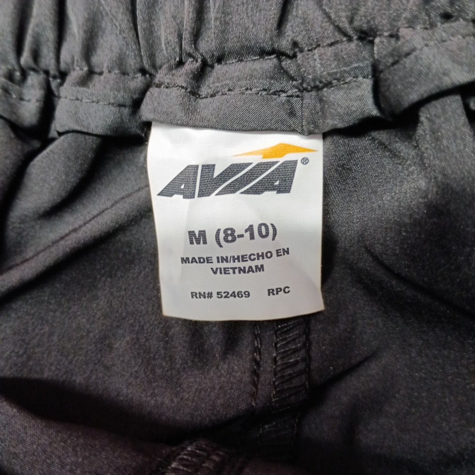Avia Avia Women's Black M 8-10 FT Pleated Trouser Wide Leg Pants Size 30" / US 8 / IT 44 - 6 Thumbnail