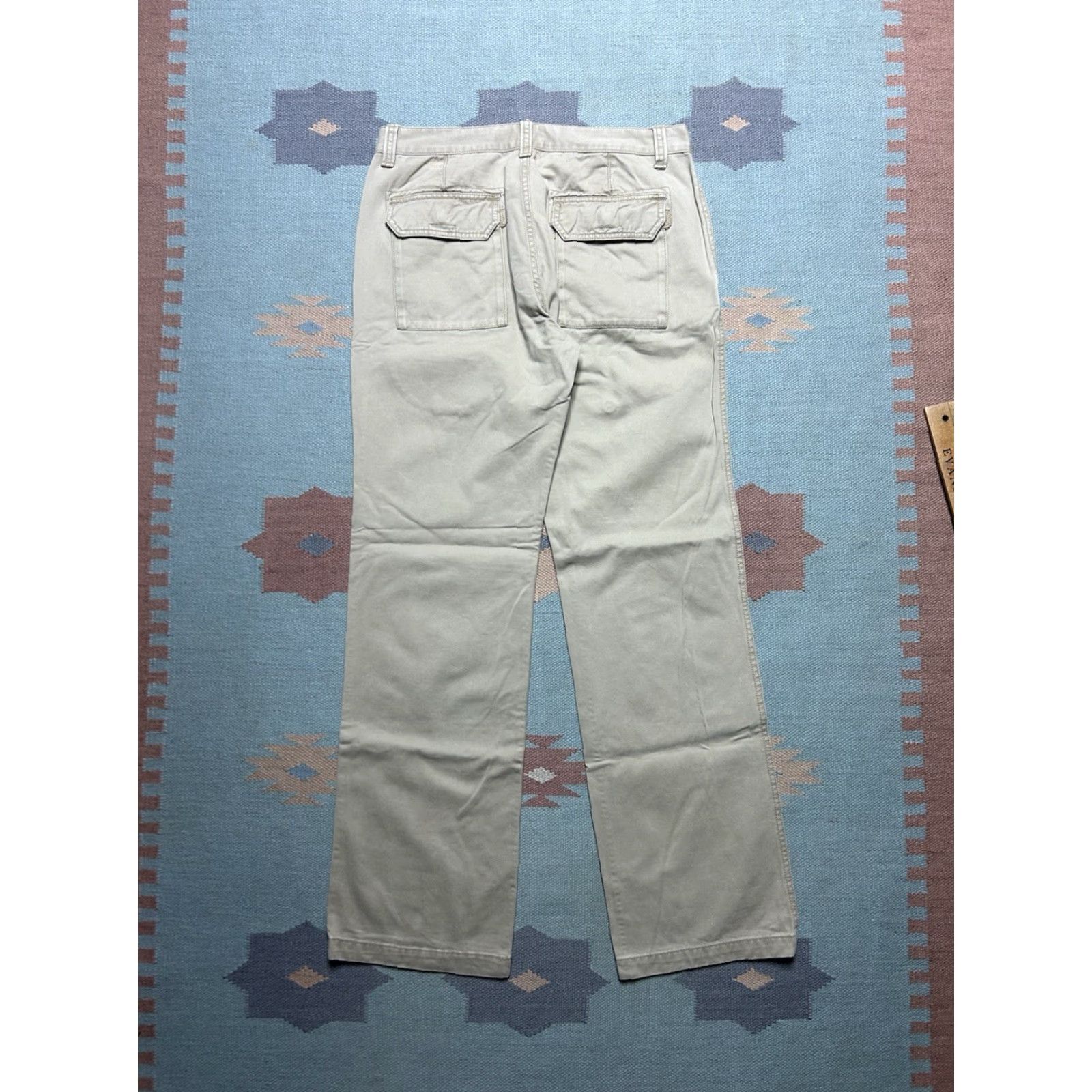 Old Navy VINTAGE NAVY Surplus Pants Chino Twill Military Style Khaki Tan 32x33 Mens Size US 32 / EU 48 - 6 Thumbnail