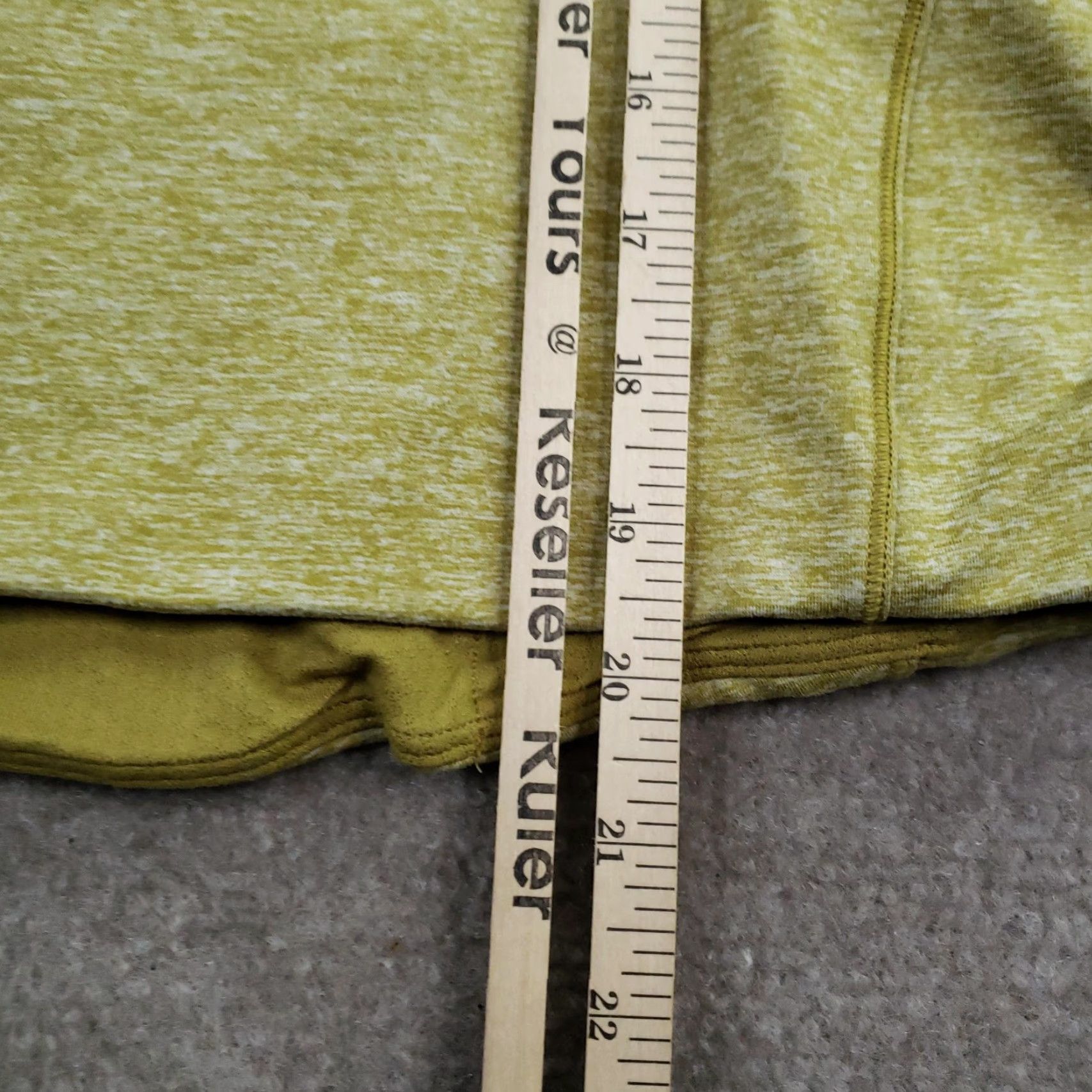 Lululemon Lululemon Jacket Womens 6 Green Always Alert Half Zip Thumbholes Pockets Size M / US 6-8 / IT 42-44 - 4 Thumbnail