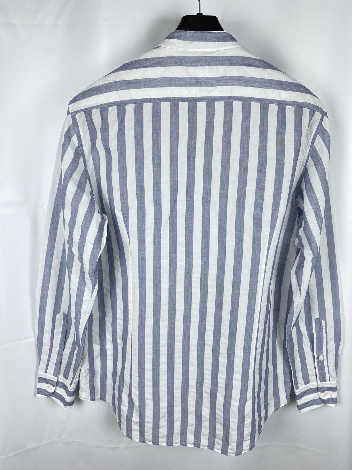 Other Fradi Italy Striped Shirt Button Up Linen Cotton size 42 Size US L / EU 52-54 / 3 - 6 Thumbnail