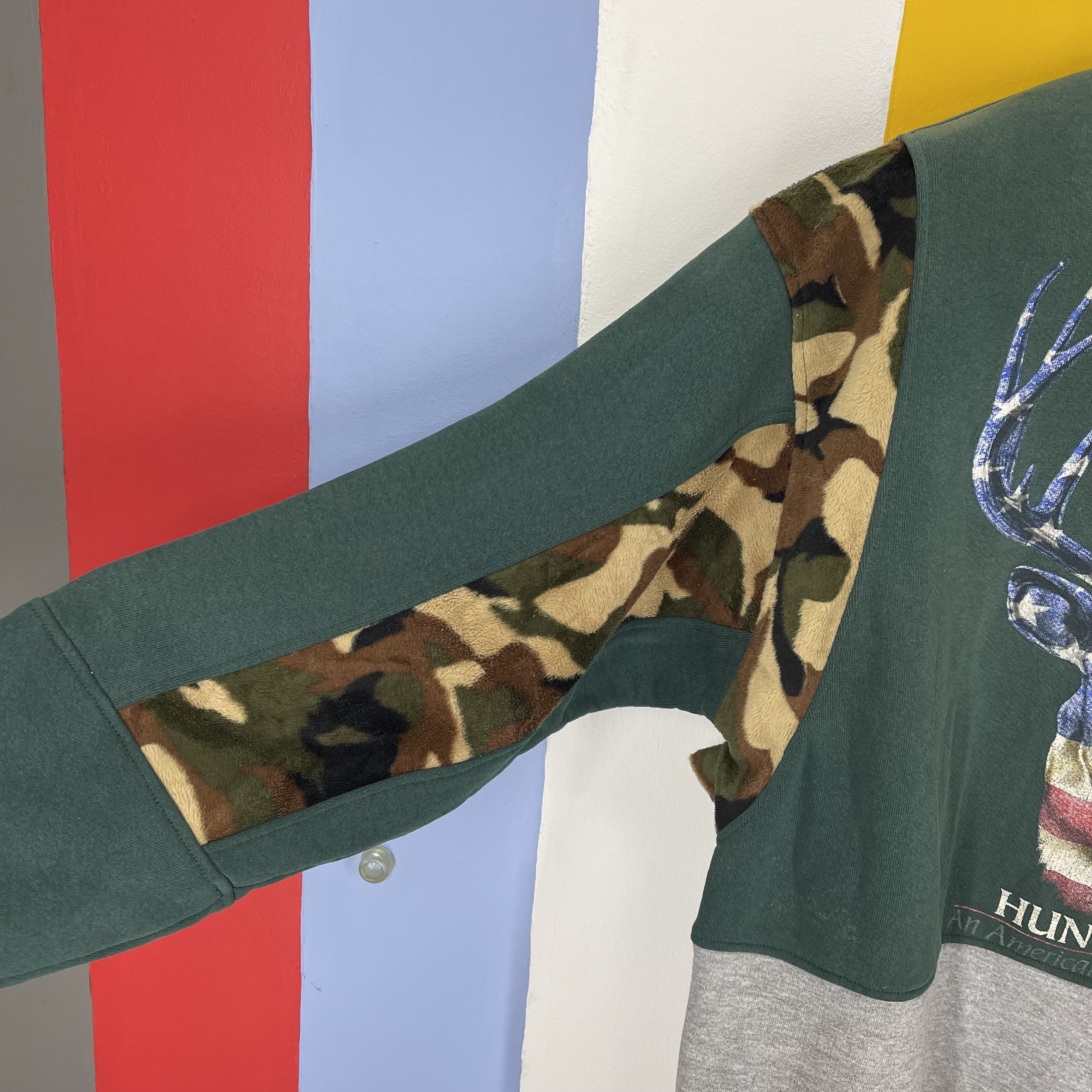 Vintage Y2K Vintage ANIMAL HUNTING by PLUMA Sweatshirt #1715/06 Size US XL / EU 56 / 4 - 3 Thumbnail