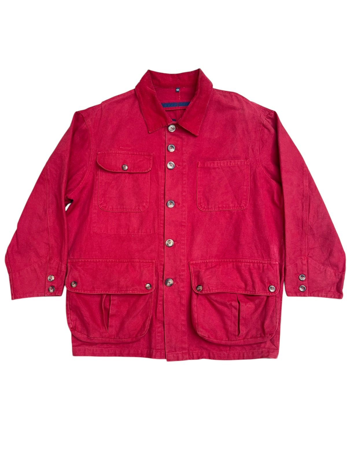 Vintage Hidalgo Jacket Rare Italian Design Multiple Pockets
