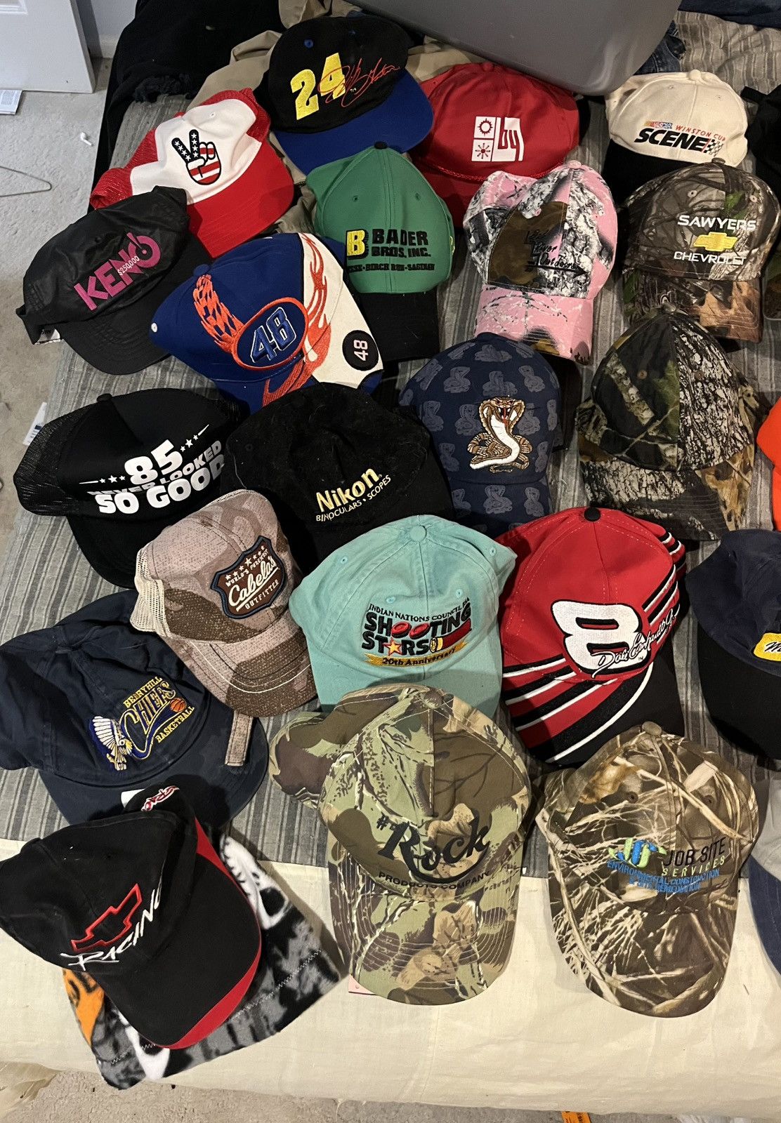 Other Bundle of Vintage Hats / 50+ Size ONE SIZE - 2 Thumbnail