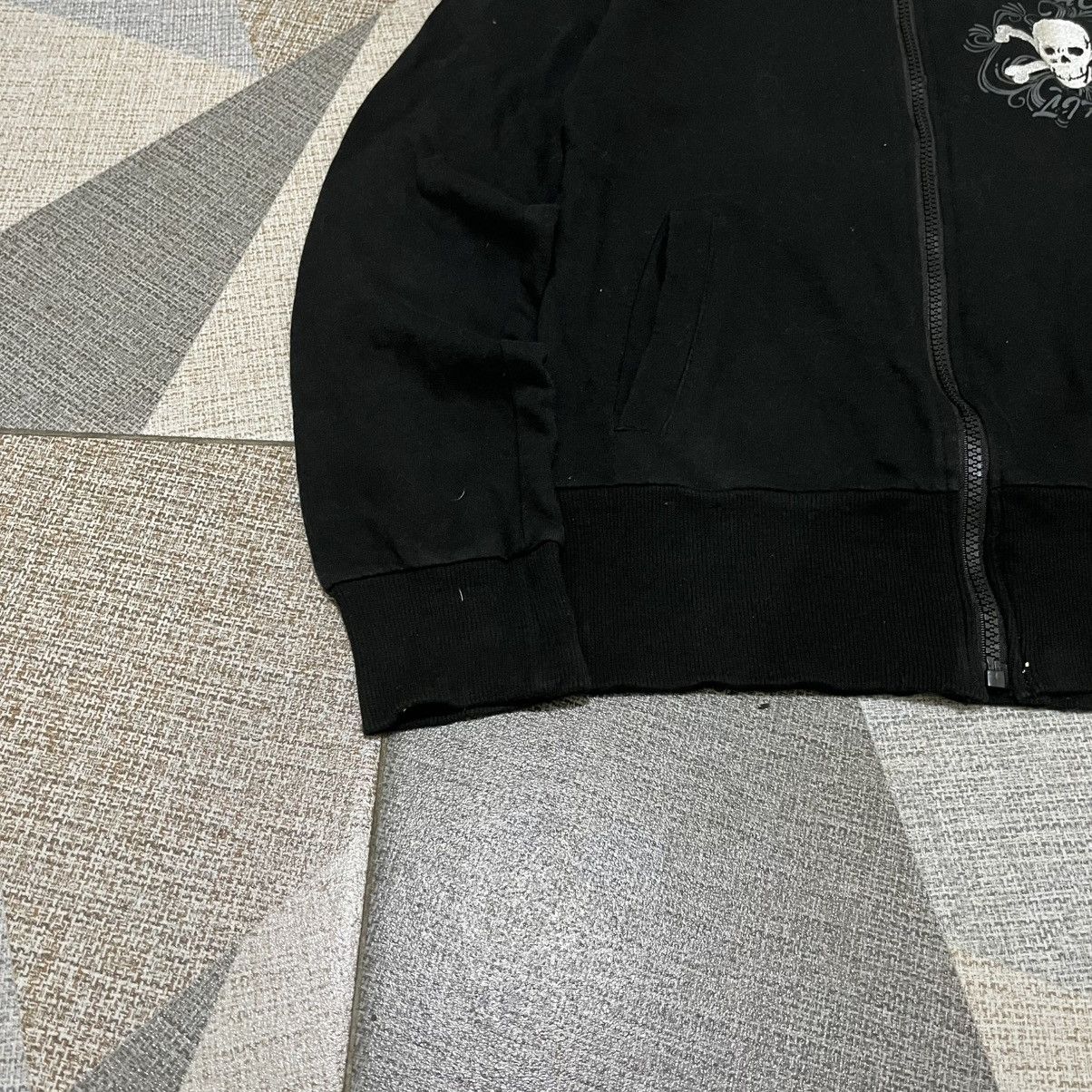 Japanese Brand Y2K MKR Skull Fur Hoodie Size US XS / EU 42 / 0 - 3 Thumbnail