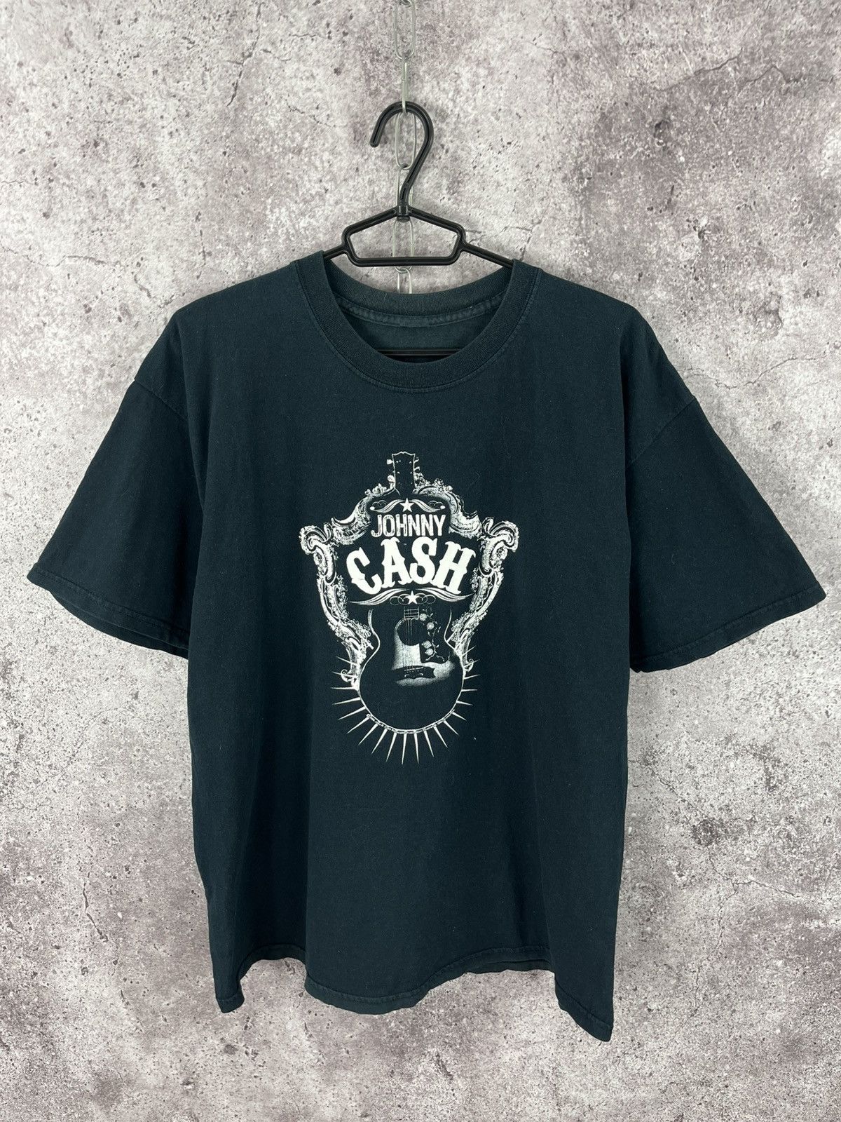 Band Tees Vintage Johnny Cash T-Shirt Rock Tee Big Logo Size XL Size US XL / EU 56 / 4 - 1 Thumbnail