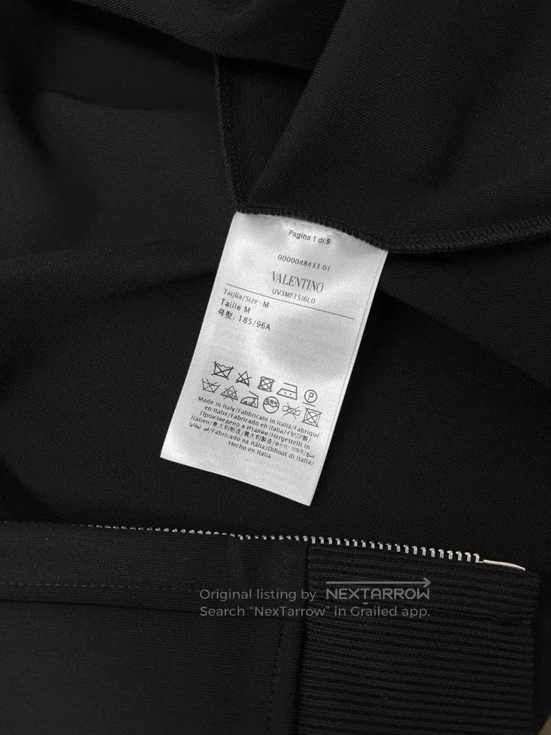 Valentino Valentino Sleeve paneled hooded zip sweatshirt Size US S / EU 44-46 / 1 - 7 Thumbnail