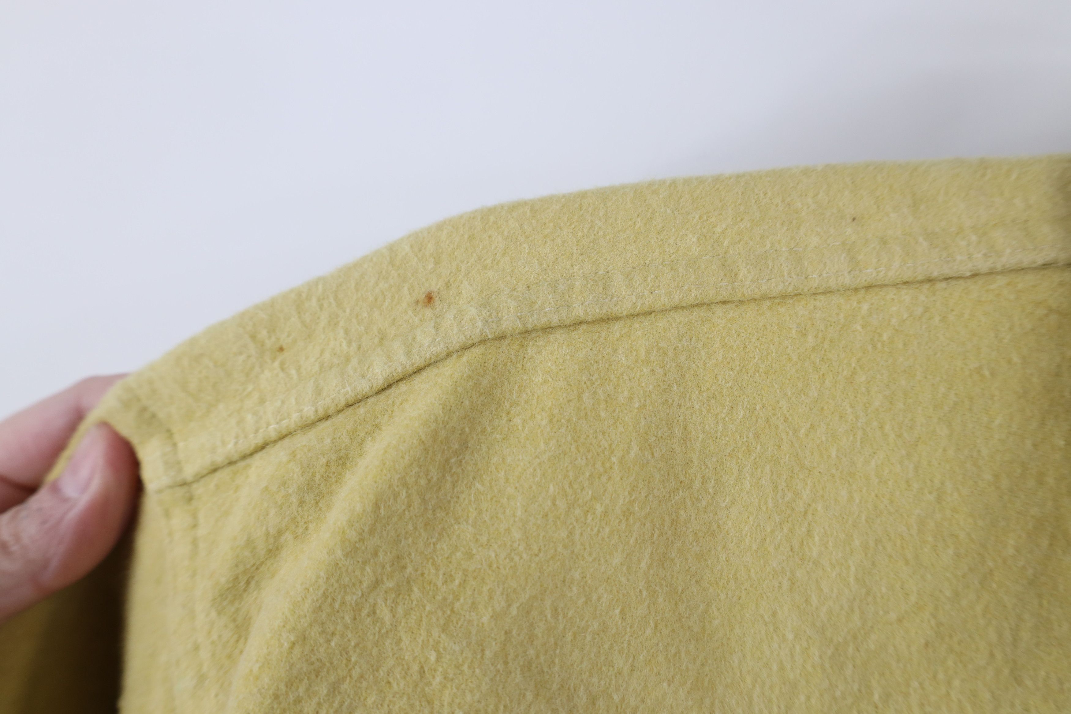 Vintage Vintage 70s Streetwear Chamois Cloth Button Shirt Yellow USA Size US L / EU 52-54 / 3 - 5 Thumbnail