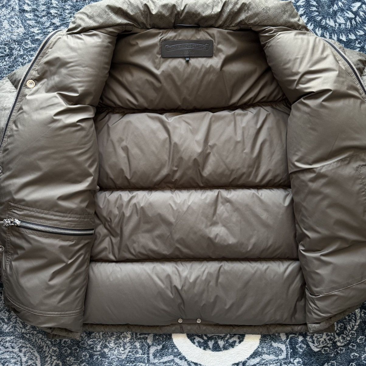Chrome Hearts Chrome Hearts Monogram Olive Puffer Down Jacket V2 Size US L / EU 52-54 / 3 - 8 Thumbnail