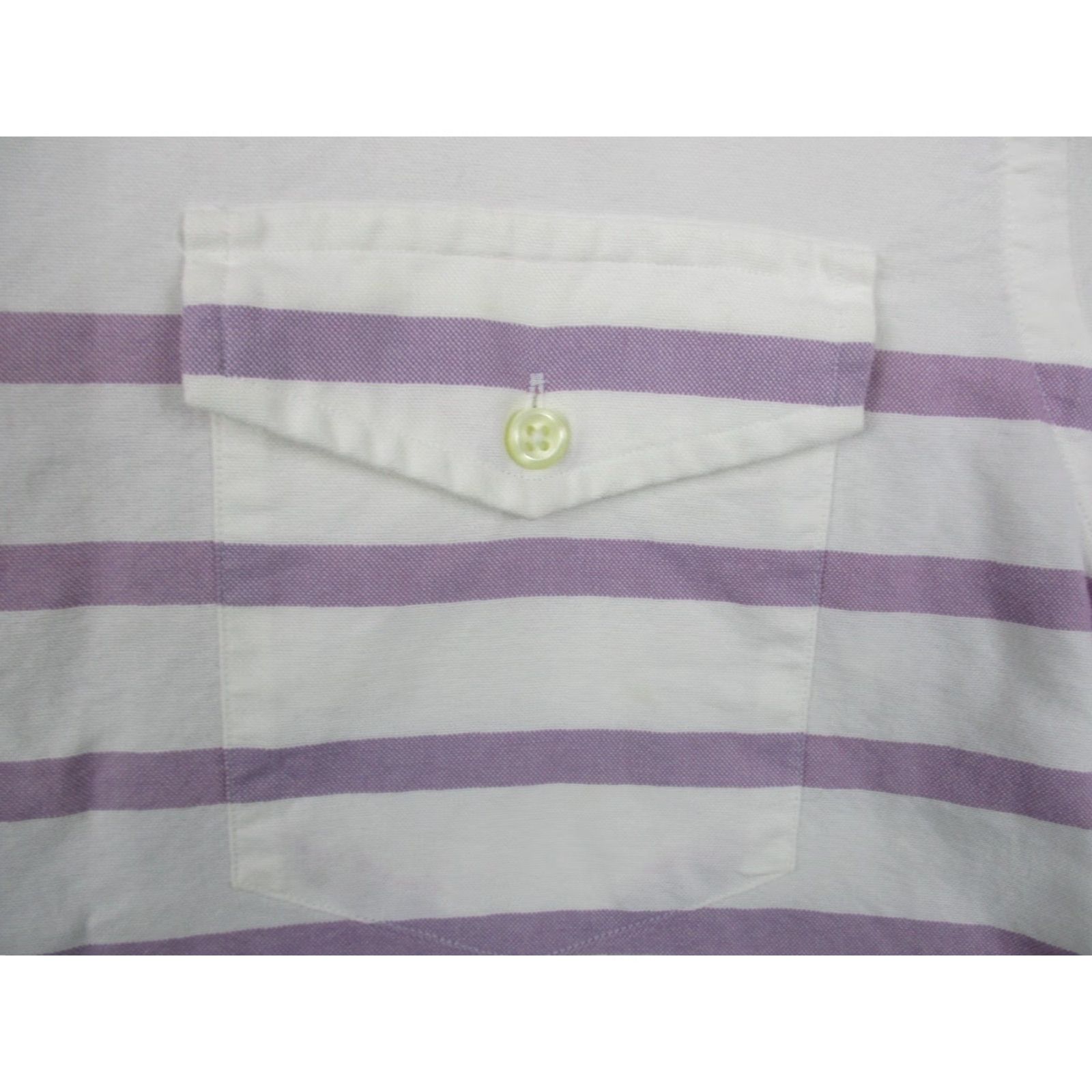 Ralph Lauren Ralph Lauren Blue Label Shirt XL Men's Striped Short Sleeve Size US XL / EU 56 / 4 - 2 Thumbnail