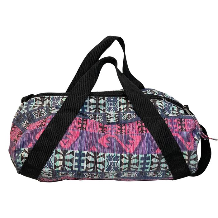 Vintage Colorful Boho Aztec Duffle Bag Grailed