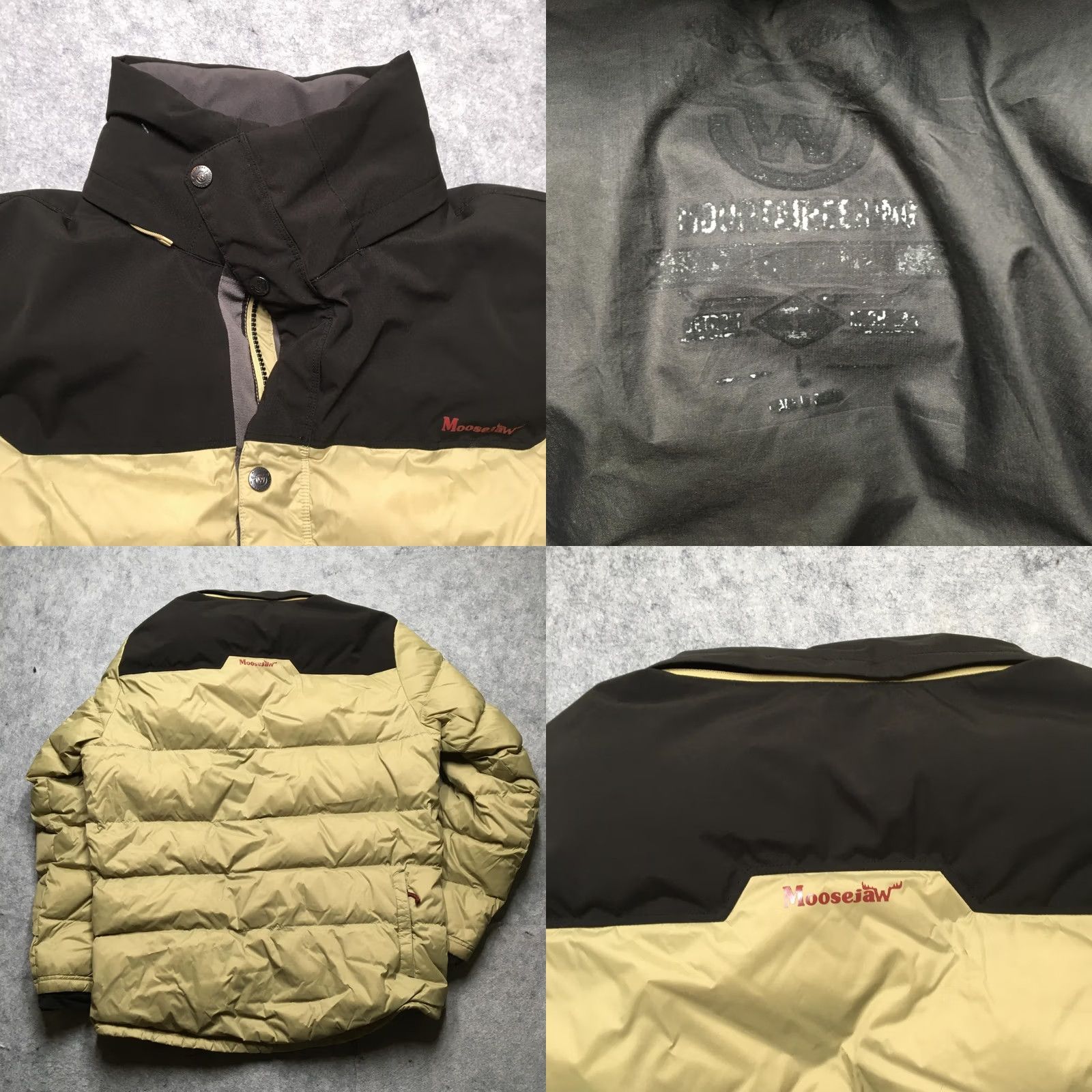 Vintage Moosejaw Jacket Mens Large Beige Puffer Down Insulated Winter Casual Size US L / EU 52-54 / 3 - 8 Thumbnail
