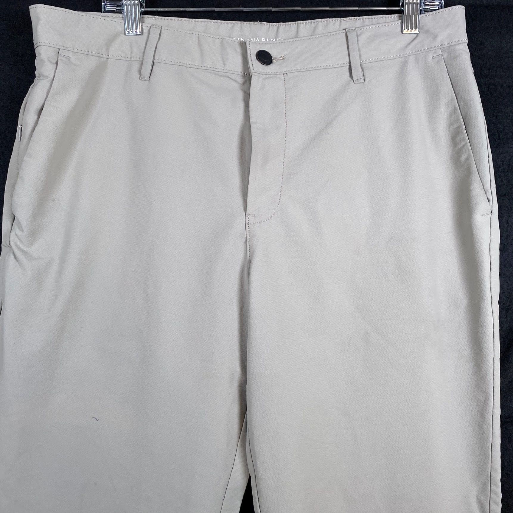 Banana Republic Banana Republic Mens Pants Tan Golf Athletic Straight Leg Stretch 34x30 34x28 Plaid Rain Pants Workwear Casual Size US 34 / EU 50 - 2 Thumbnail