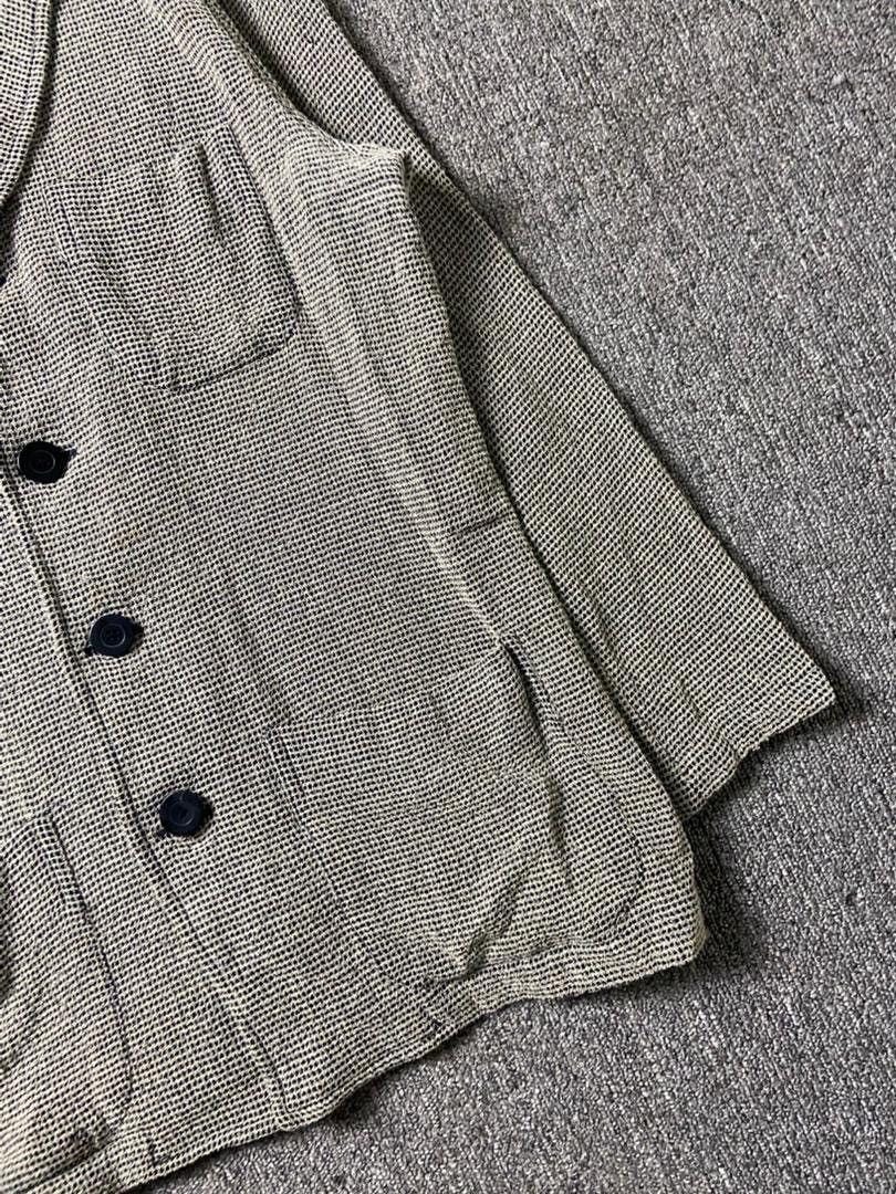 Japanese Brand Villa Caldari Wool Blend Houndstooth Jacket (201) Size US S / EU 44-46 / 1 - 7 Thumbnail