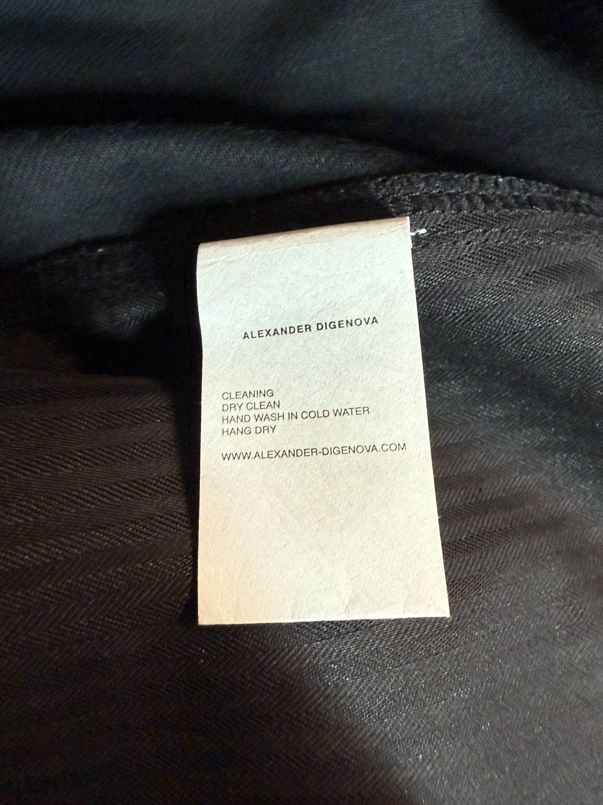 ALEXANDER DIGENOVA Alexander Digenova Black Heavy Denim Underground Pants Size US 32 / EU 48 - 5 Thumbnail