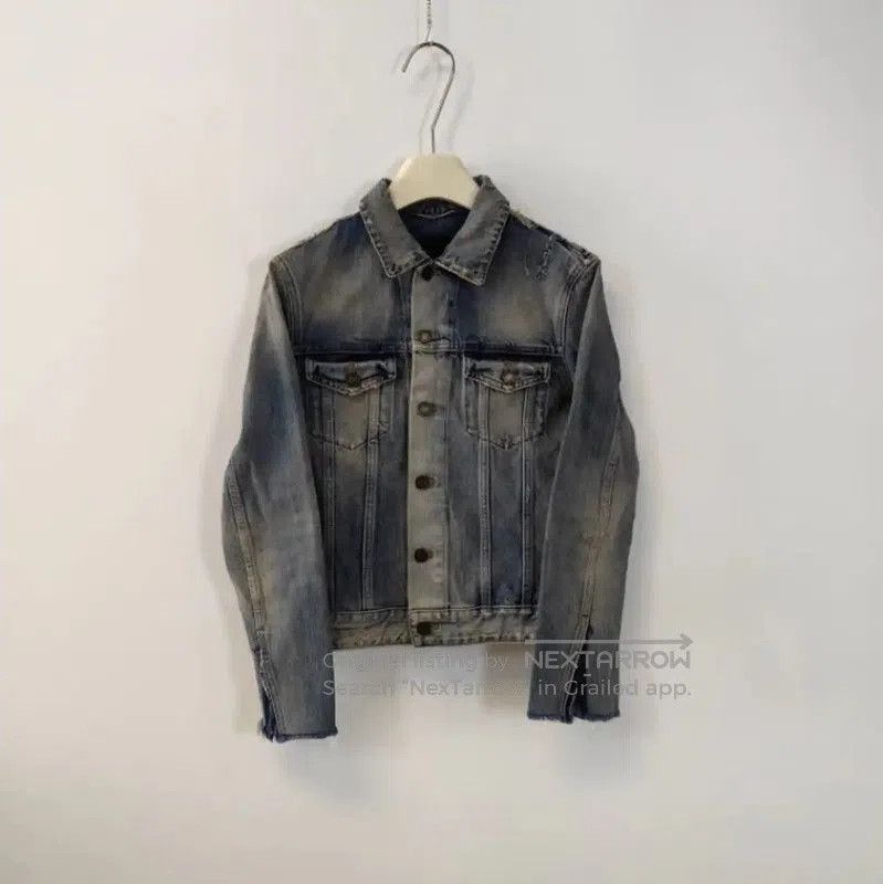 Yves Saint Laurent YSL Light Blue Women's Jacket in XS Size . Size XS / US 0-2 / IT 36-38 - 1 Thumbnail