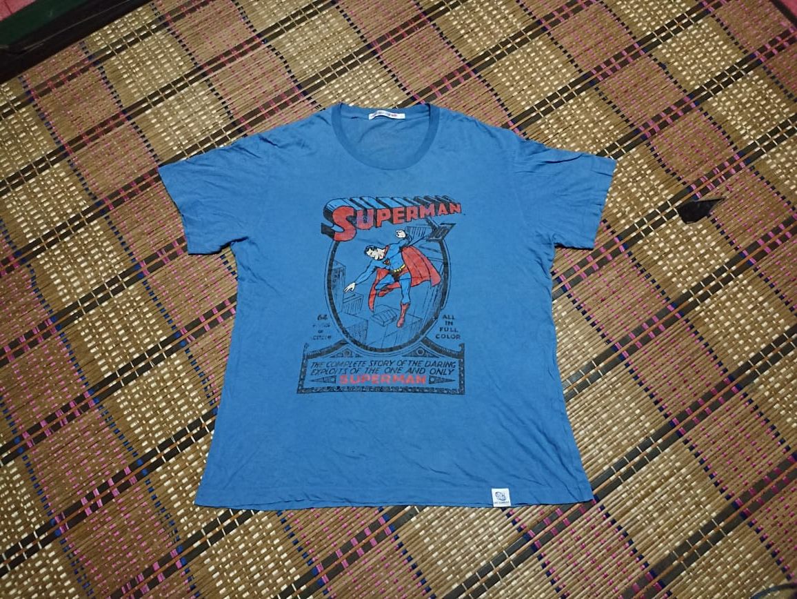 DC Comics × Uniqlo Superman T Shirt Size US L / EU 52-54 / 3 - 3 Thumbnail