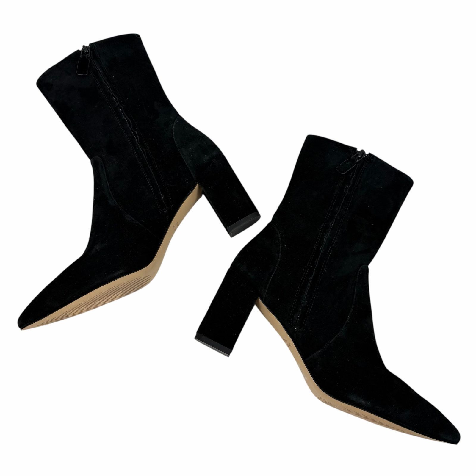 Stuart Weitzman Stuart Weitzman Renegade Suede Block Heel Ankle Boots 11 Size US 11 / IT 41 - 7 Thumbnail