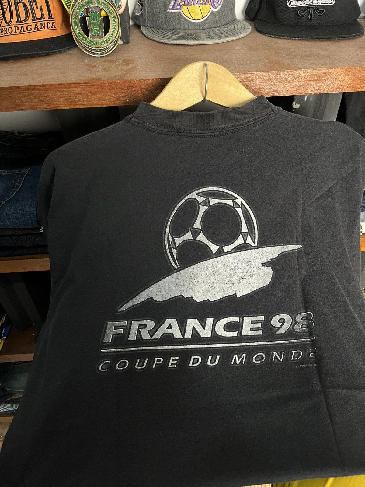 Adidas 1998 France World Cup Tee Size US S / EU 44-46 / 1 - 2 Thumbnail
