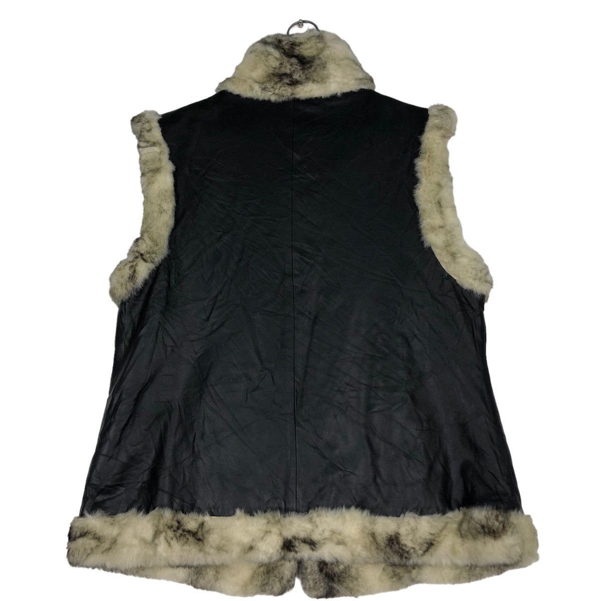 Japanese Brand 🔥Issey Miyake Design Vest Tank Top Mink Fur Lining Size US M / EU 48-50 / 2 - 8 Thumbnail