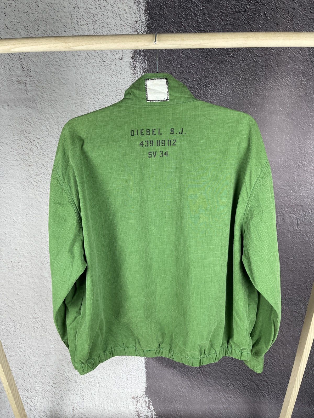 Diesel Diesel vintage made in Italy green yellow bomber jacket Size US L / EU 52-54 / 3 - 3 Thumbnail