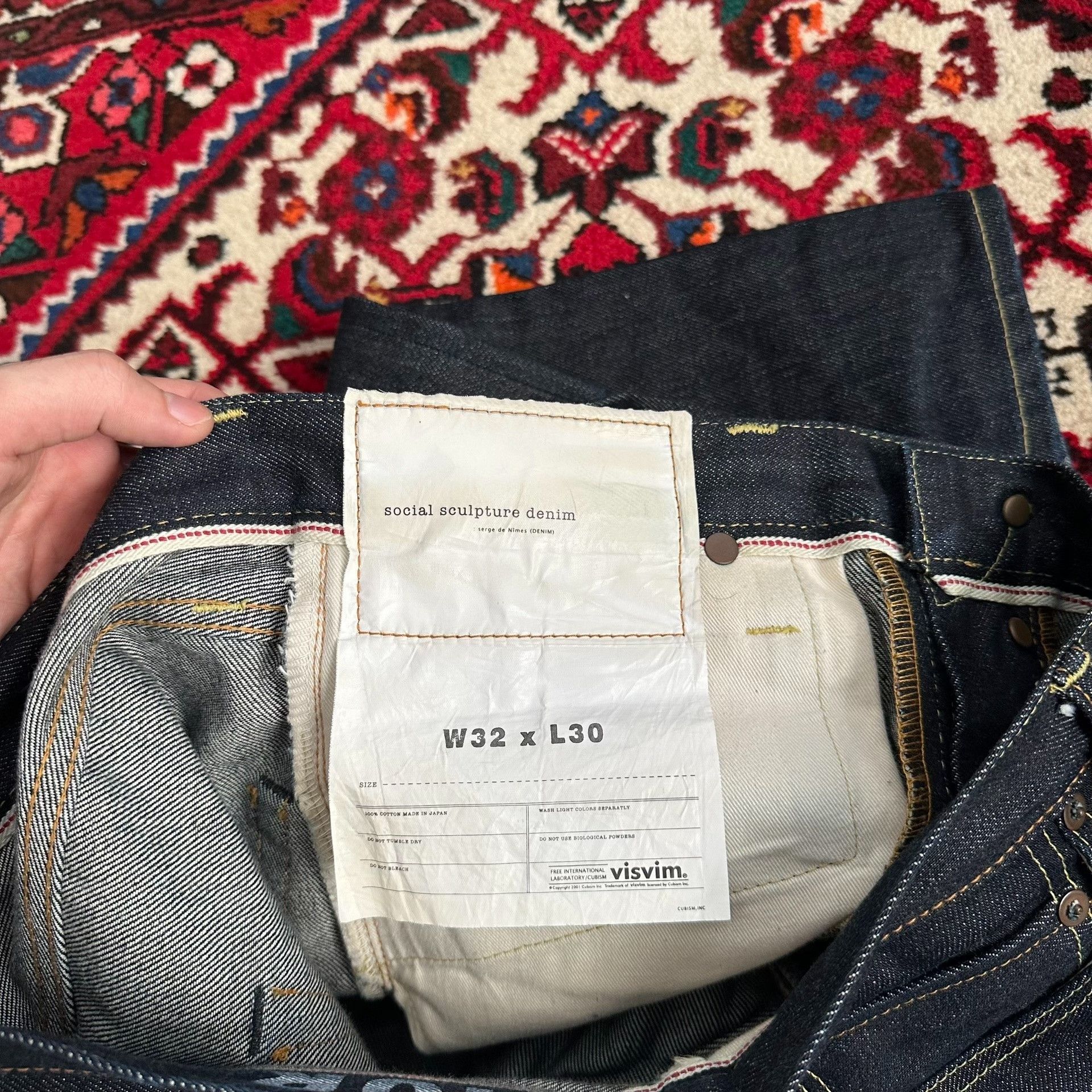 Visvim visvim 20AW 10R Raw Denim Jeans Size US 32 / EU 48 - 6 Thumbnail