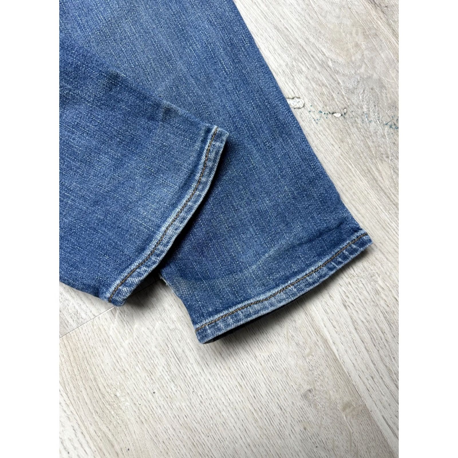 Armani Exchange Armani Exchange Mens Jeans Denim Skinny Slim Fit Size 30 Blue Cotton Denim Inseam 32 Size US 30 / EU 46 - 4 Thumbnail