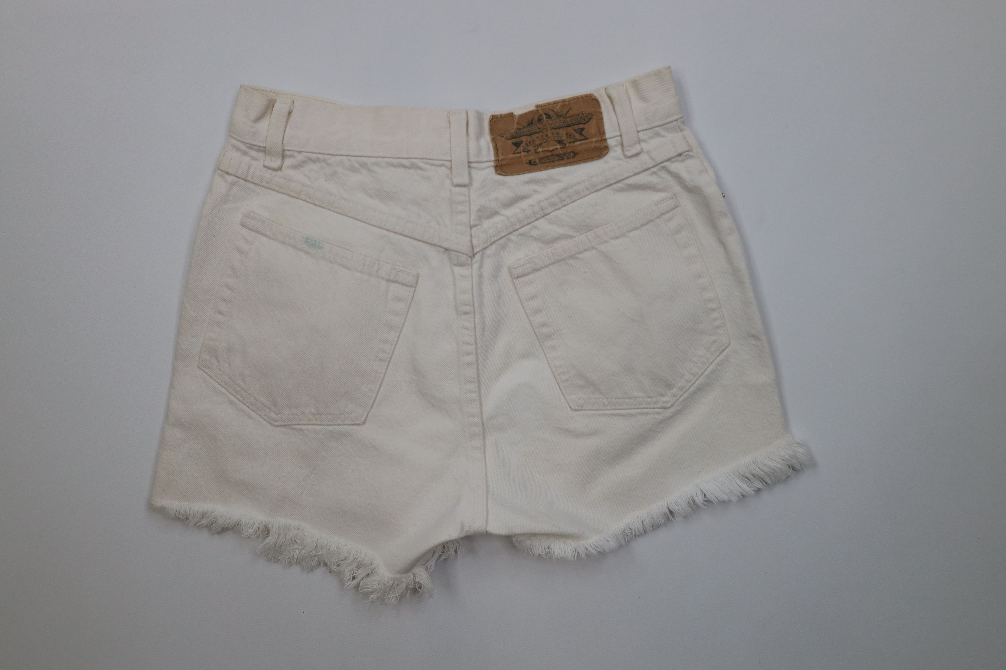 Banana Republic Vintage 90s Banana Republic Safari Fly Denim Shorts USA Size 27" / US 4 / IT 40 - 8 Thumbnail