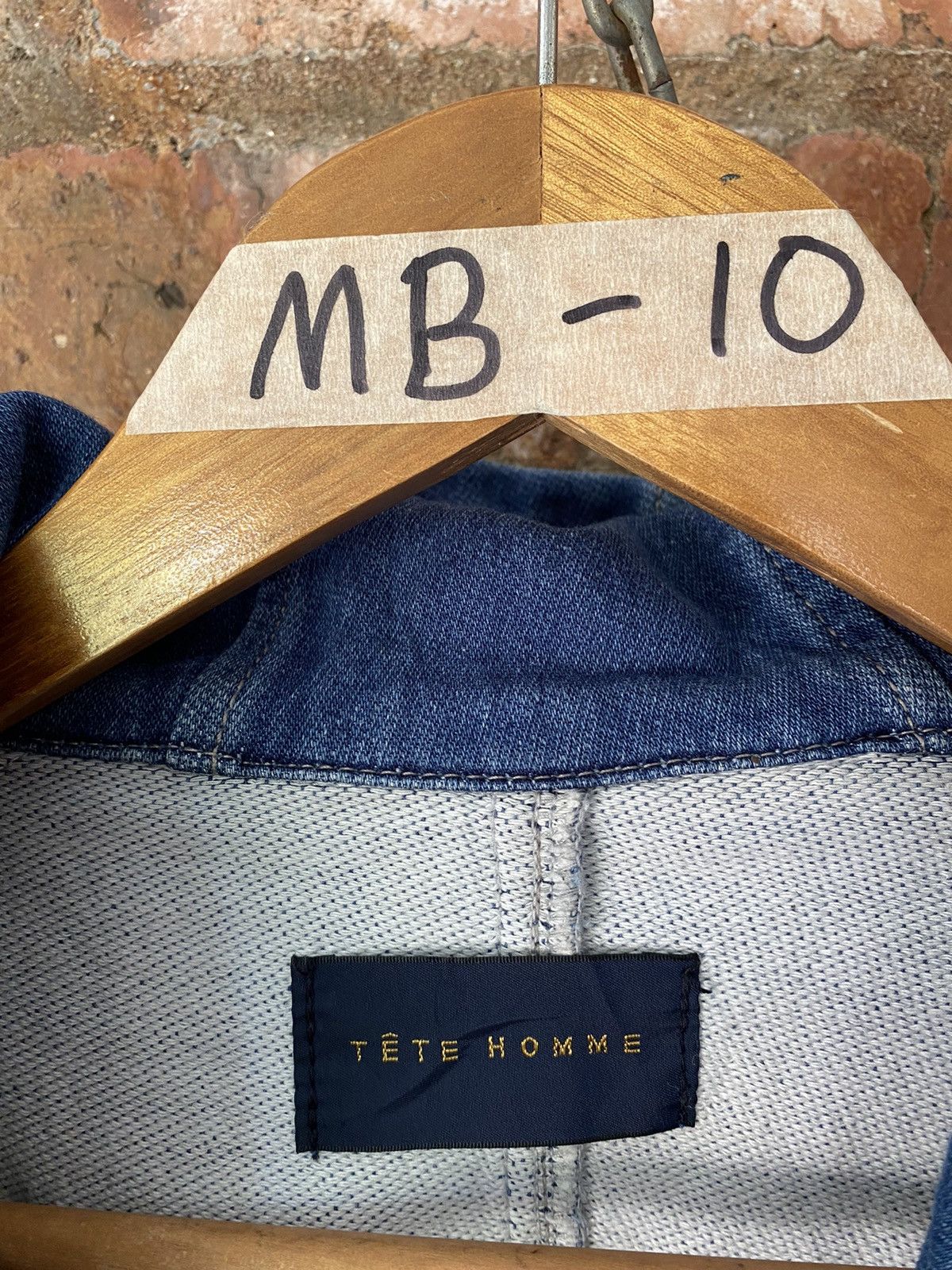 Issey Miyake 🔥Tete Homme Bono Denim Hoodie Size US M / EU 48-50 / 2 - 11 Thumbnail
