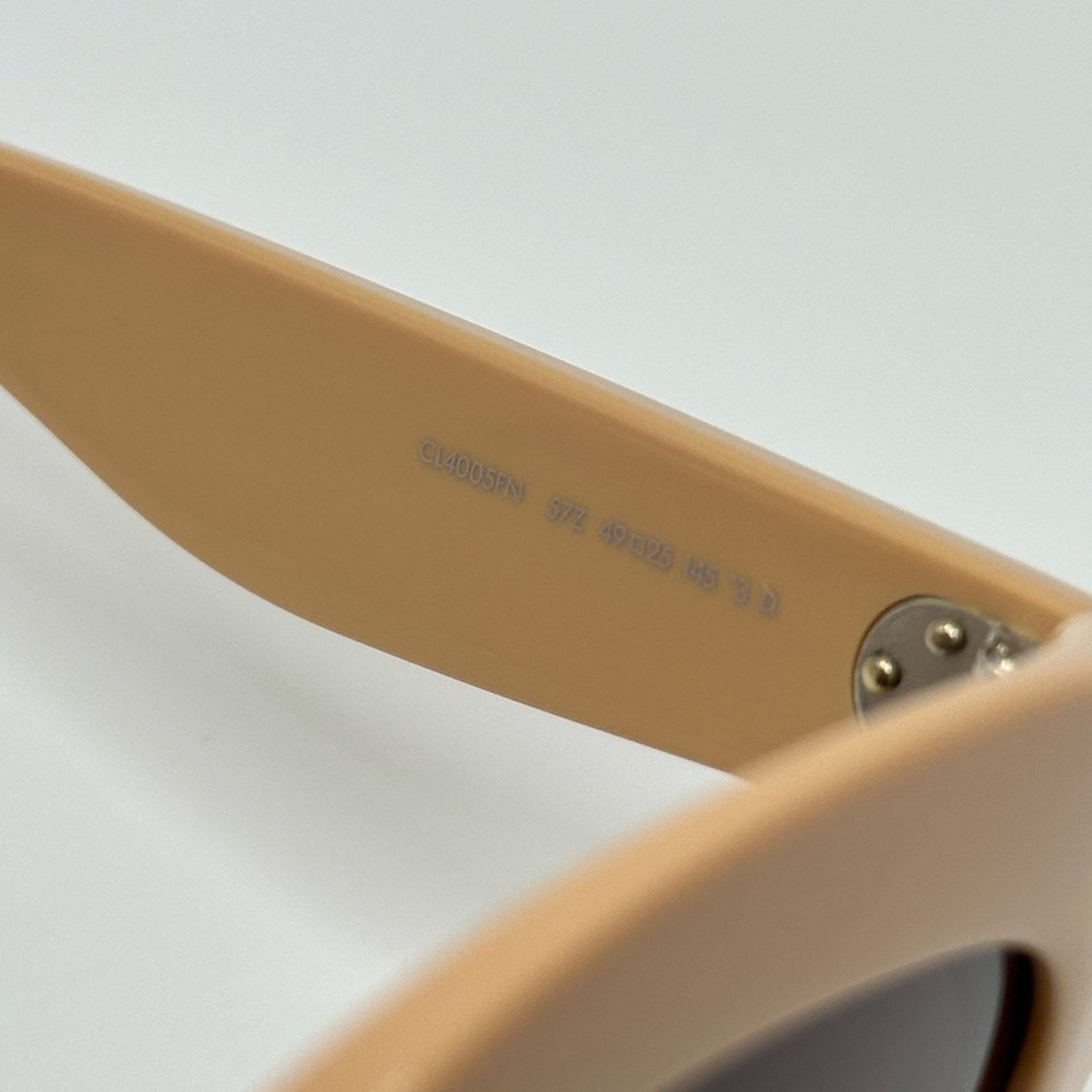 Celine NEW CELINE Sunglasses CL4005FN 4957Z Beige/Violet Gradient Size ONE SIZE - 2 Thumbnail