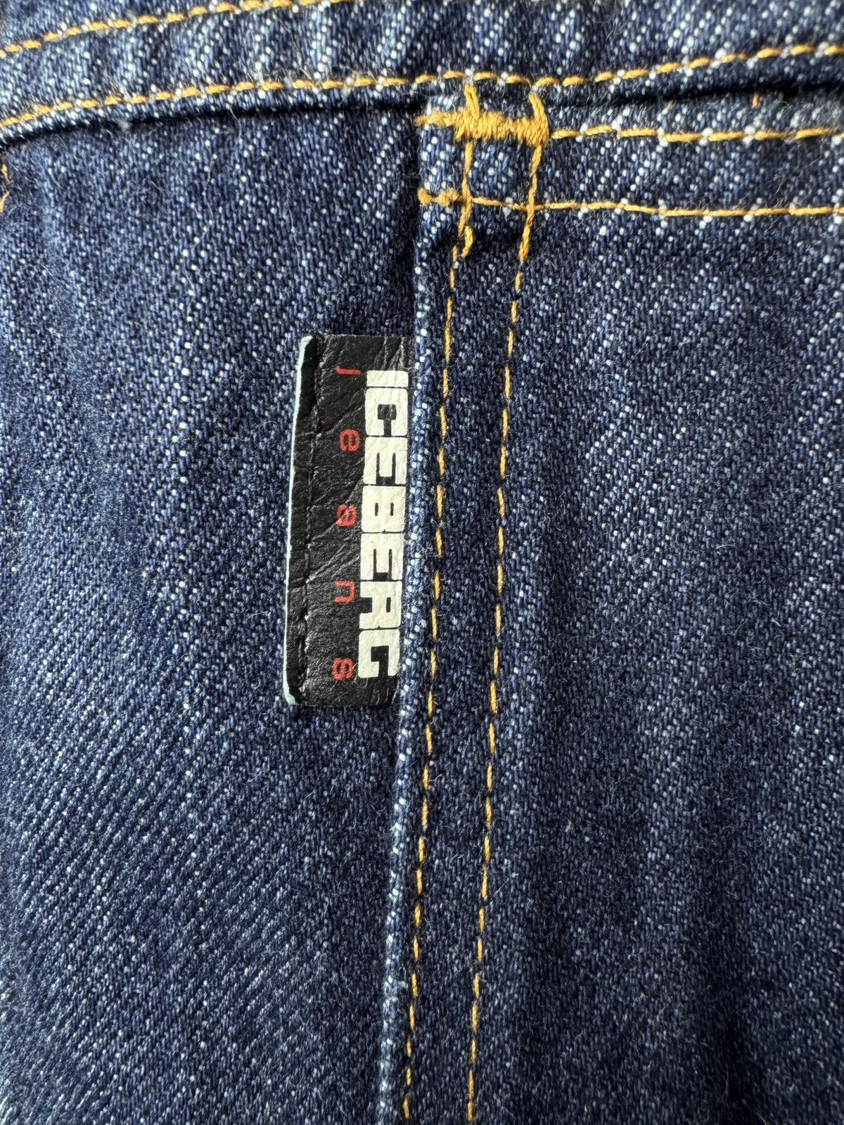 Iceberg Iceberg Jeans zip indigo blue big logo denim trucker jacket Size US XXL / EU 58 / 5 - 6 Thumbnail