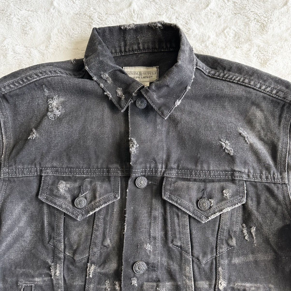 Denim & Supply Ralph Lauren Ralph Lauren Denim Supply Jacket Womens XS Flag Trucker USA Size XS / US 0-2 / IT 36-38 - 5 Thumbnail