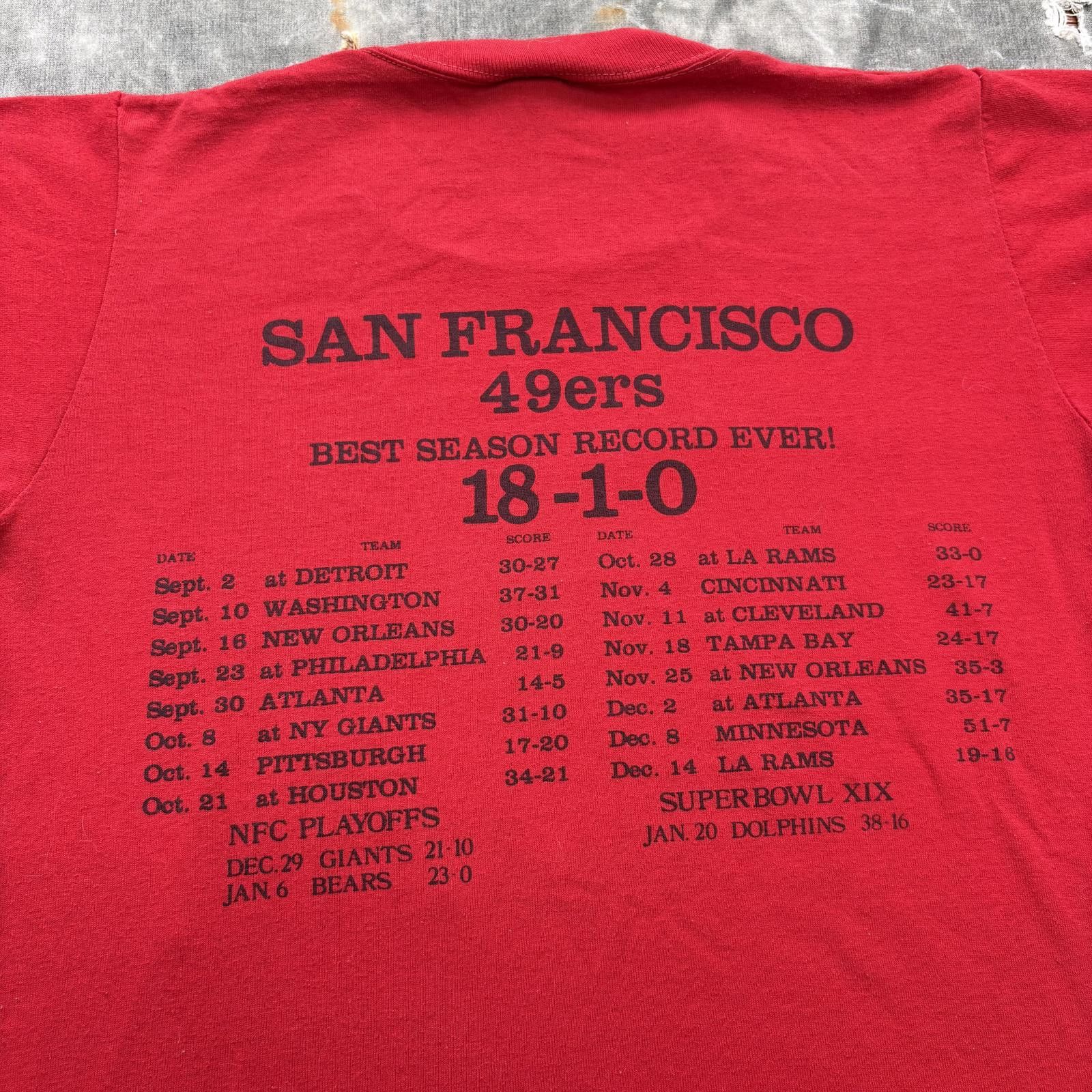 Logo 7 Vintage 80s Logo 7 San Francisco 49ers Super Niners Shirt Size US S / EU 44-46 / 1 - 4 Thumbnail