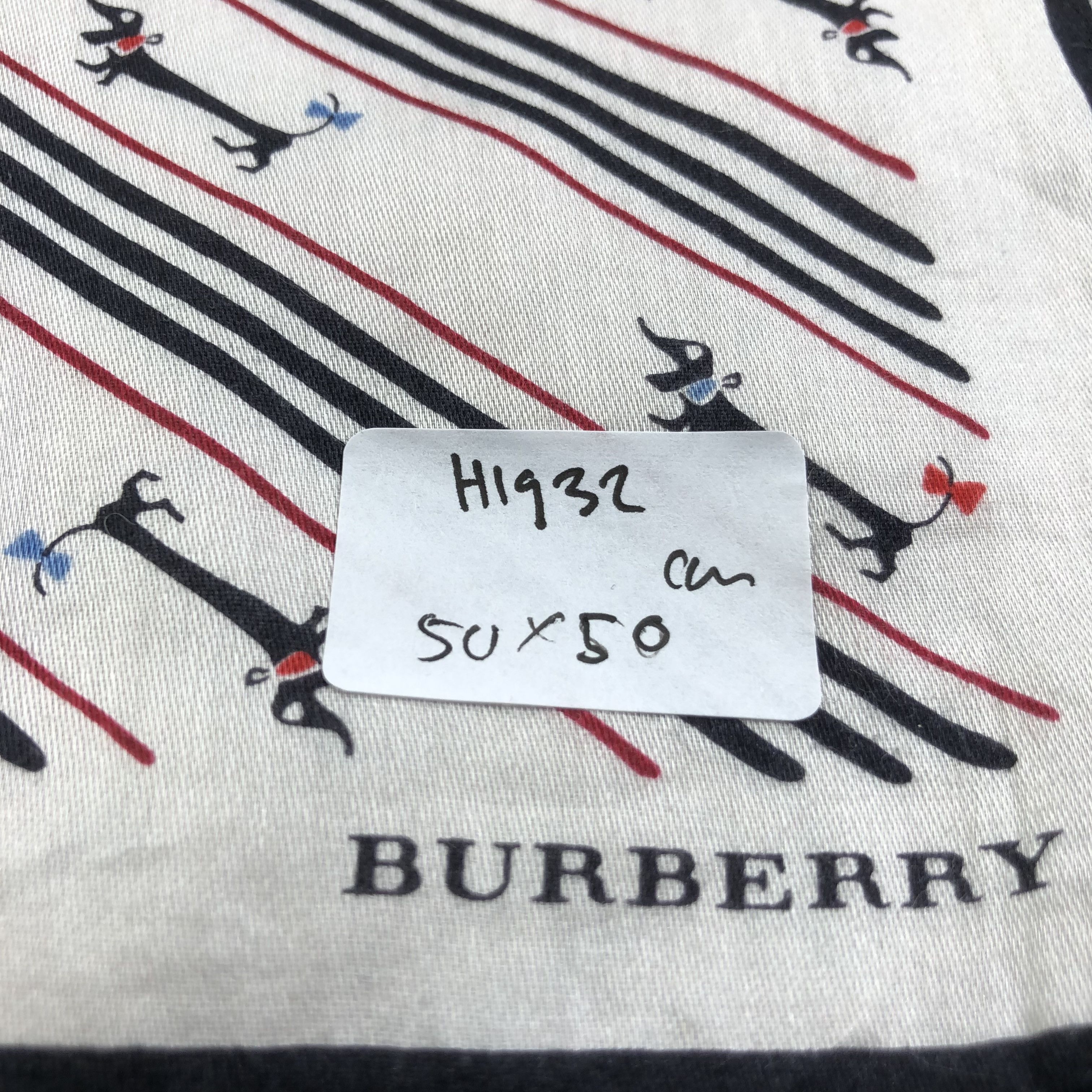 Burberry Burberry Handkerchief Neckerchief Bandana H1932 Size ONE SIZE - 7 Thumbnail