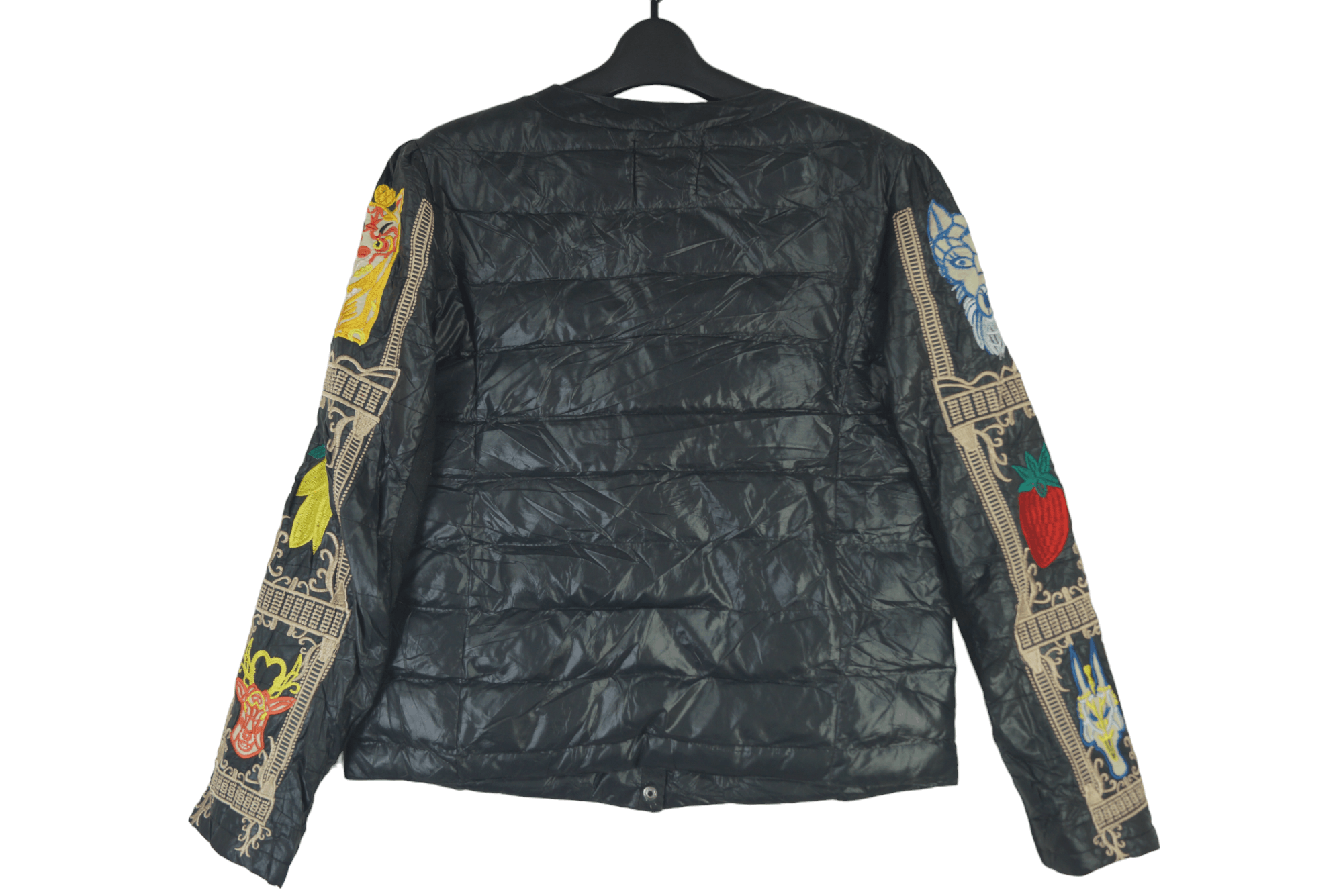 Japanese Brand × Vintage Rare Puffer Jacket Bouquet Buttonup Nice Design Size US S / EU 44-46 / 1 - 9 Thumbnail