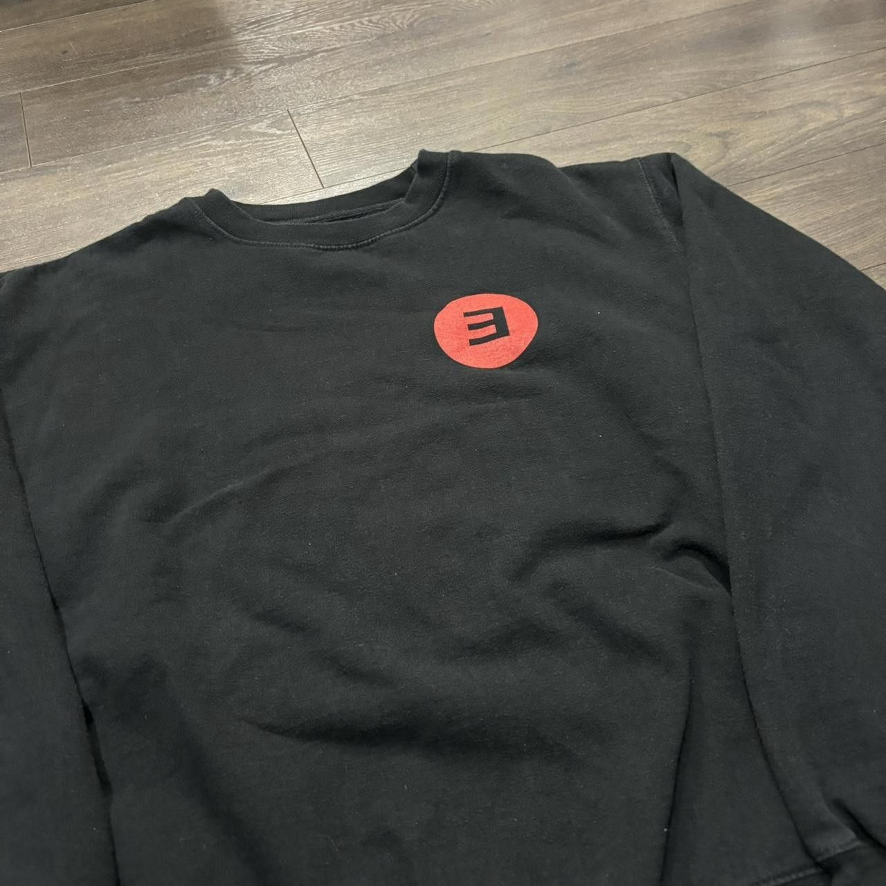 Designer Eminem E logo crewneck sweatshirt M Size US M / EU 48-50 / 2 - 1 Thumbnail