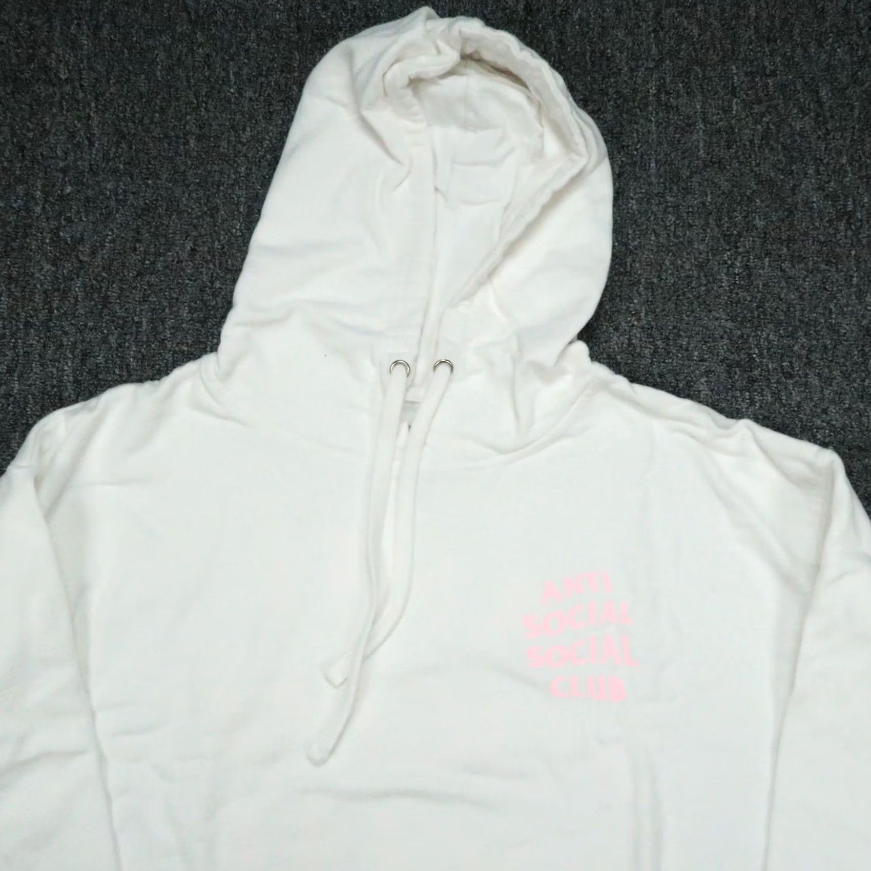Anti Social Social Club VINTAGE Anti Social Social Club Hoodie Mens Large White Graphic ASSC Streetwear Hooded Size US L / EU 52-54 / 3 - 3 Thumbnail