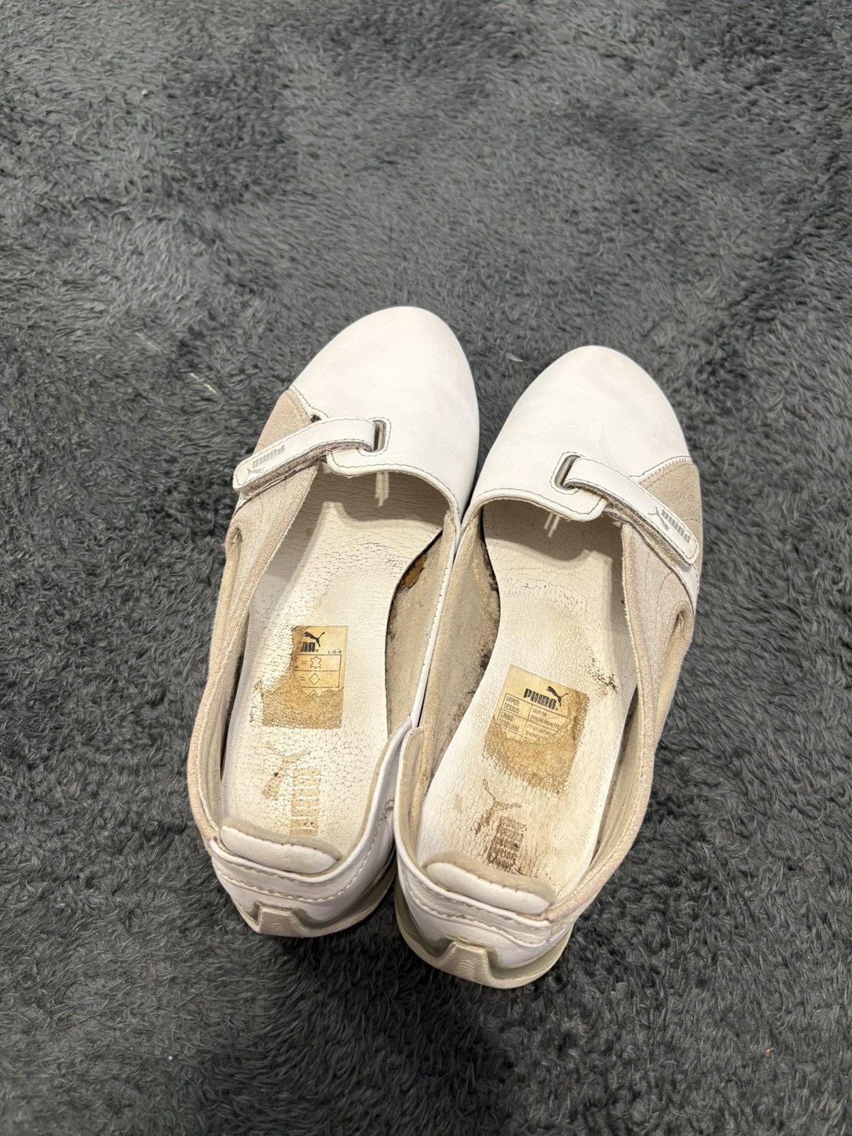 Jil Sander × Puma RARE Vintage Cute Puma White Y2K Shoes Size US 6 / IT 36 - 4 Thumbnail