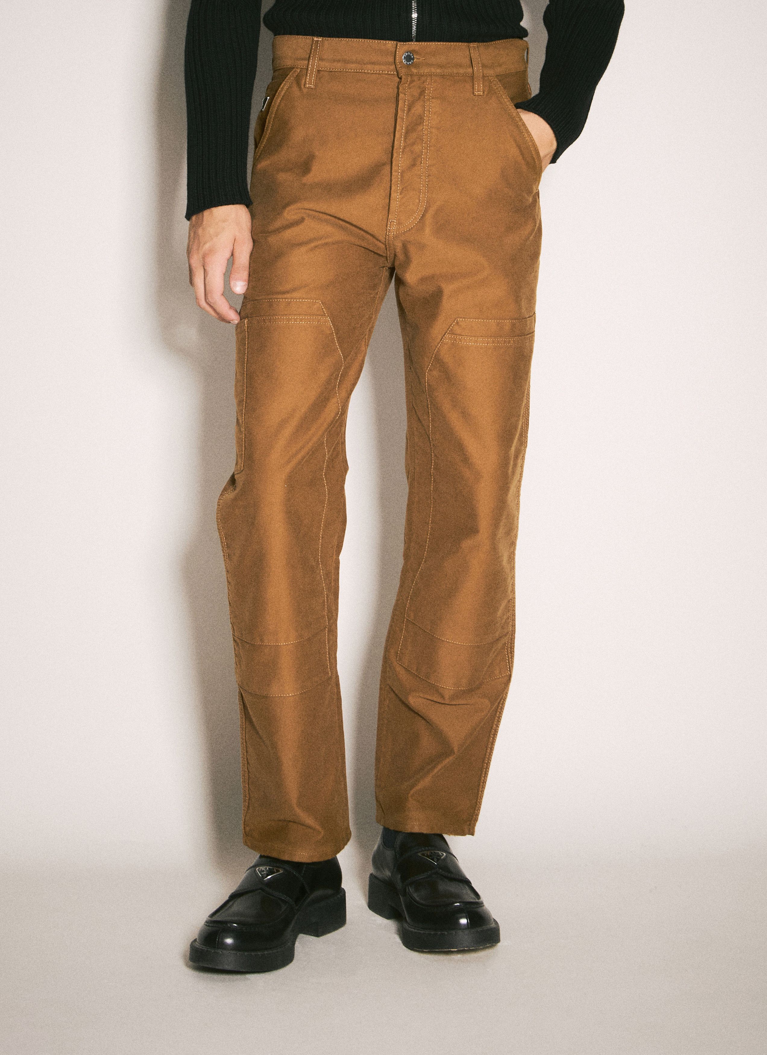 Prada Moleskin Cargo Pants Size US 34 / EU 50 - 1 Thumbnail
