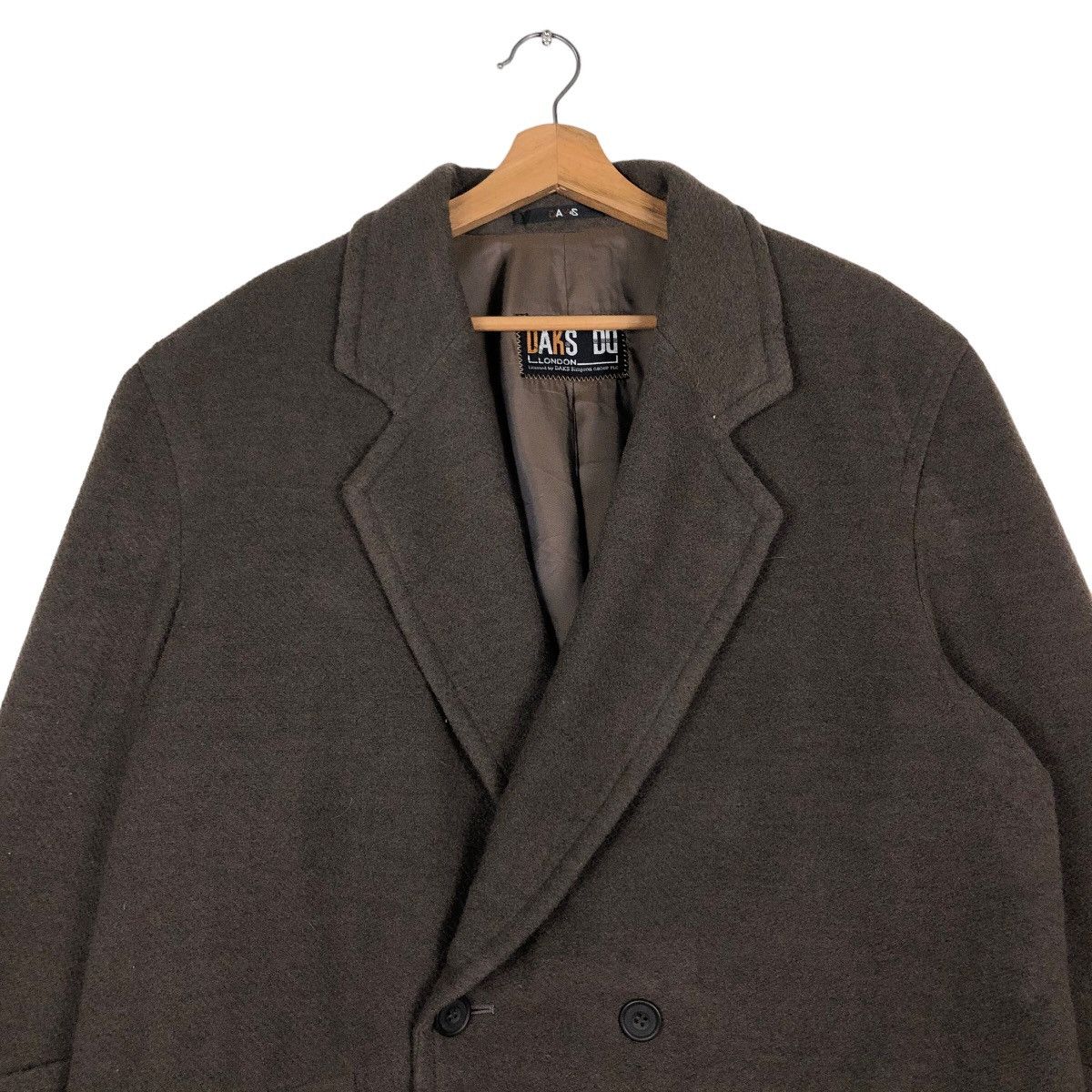 Japanese Brand 🔥Vintage Wool Double Breast Jacket Belt Daks London Size US L / EU 52-54 / 3 - 3 Thumbnail